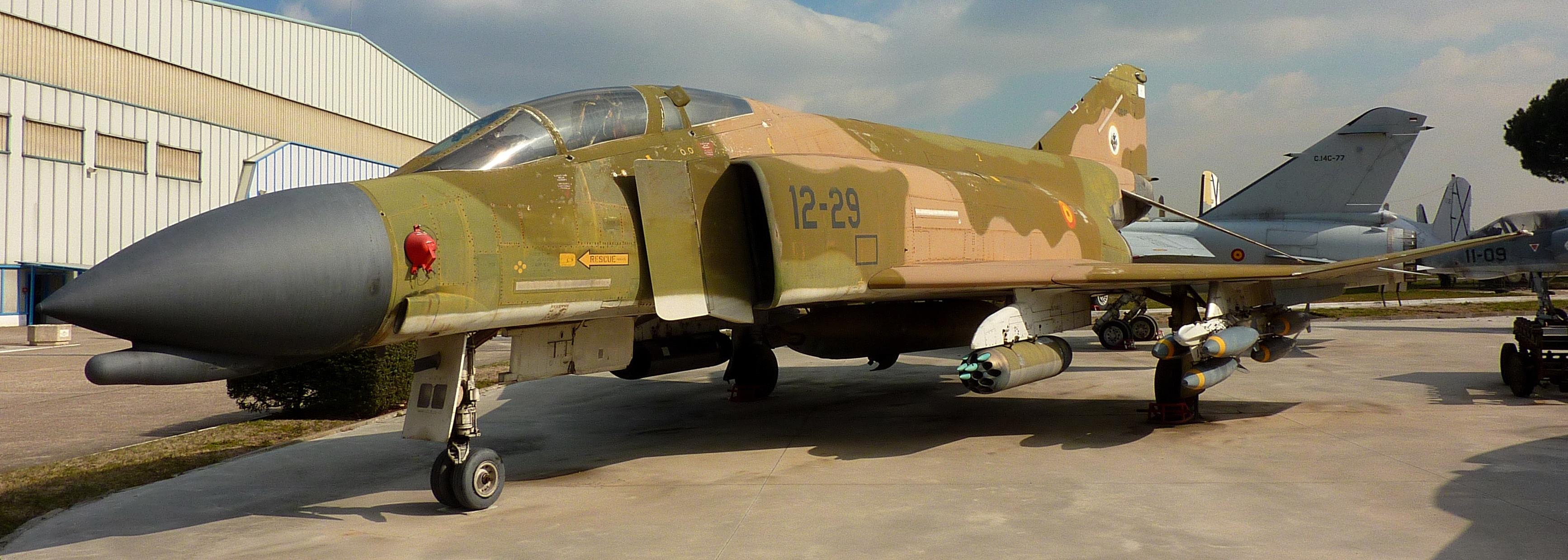 Copy of spanish air force f-4c at the cuatro vientos air museum (madrid). photo