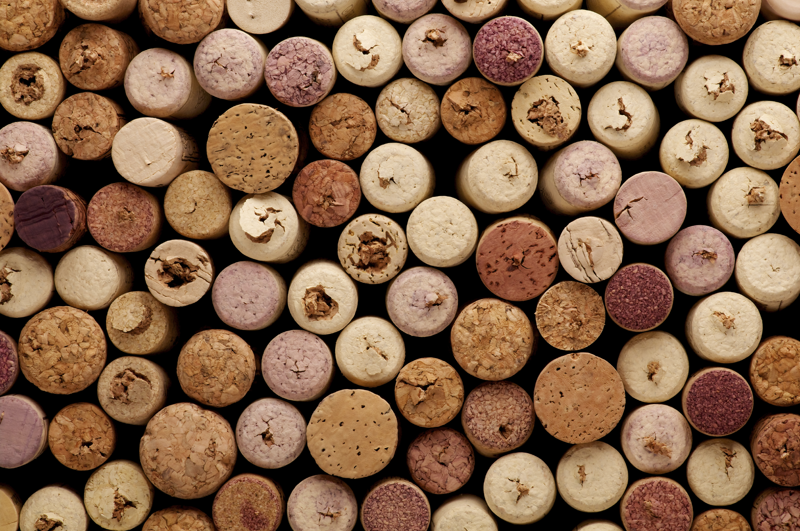 Corks Background - Thornhaven Estates Winery
