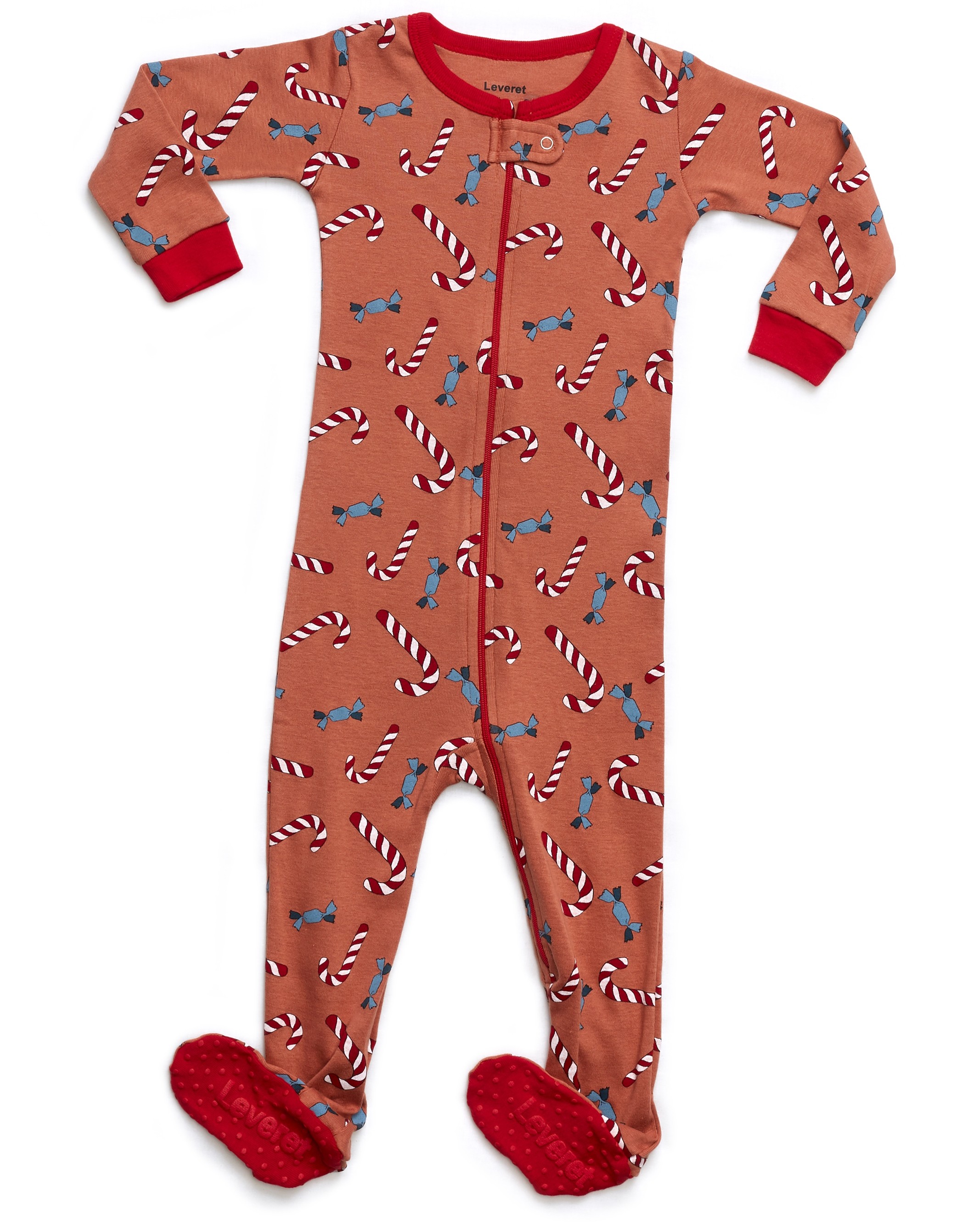 Leveret Baby Organic Cotton Footed Sleeper Pajama