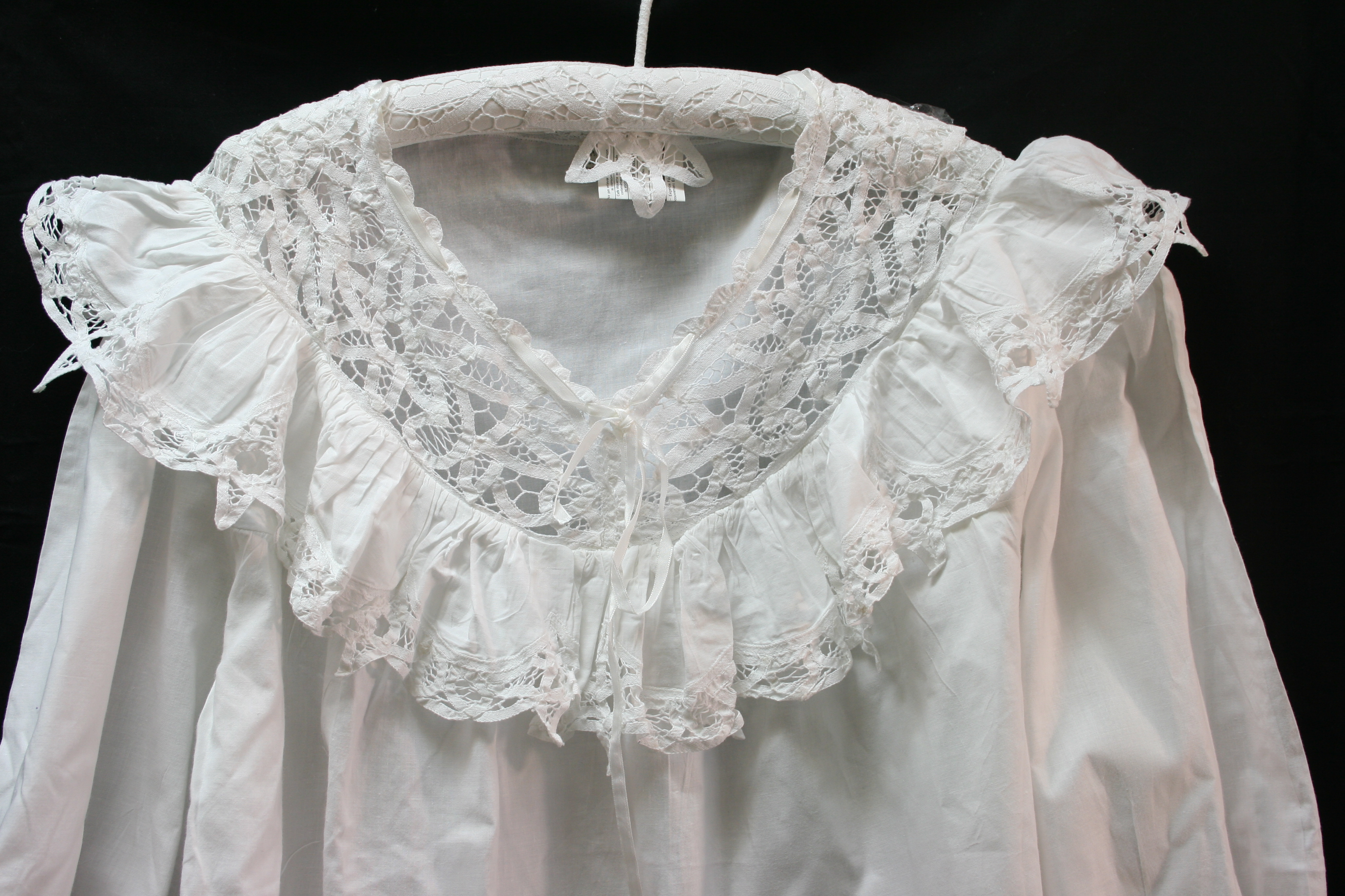 Battenburg Lace & Ruffle Nightgown: DIY women's BabyDoll Shirt | The ...