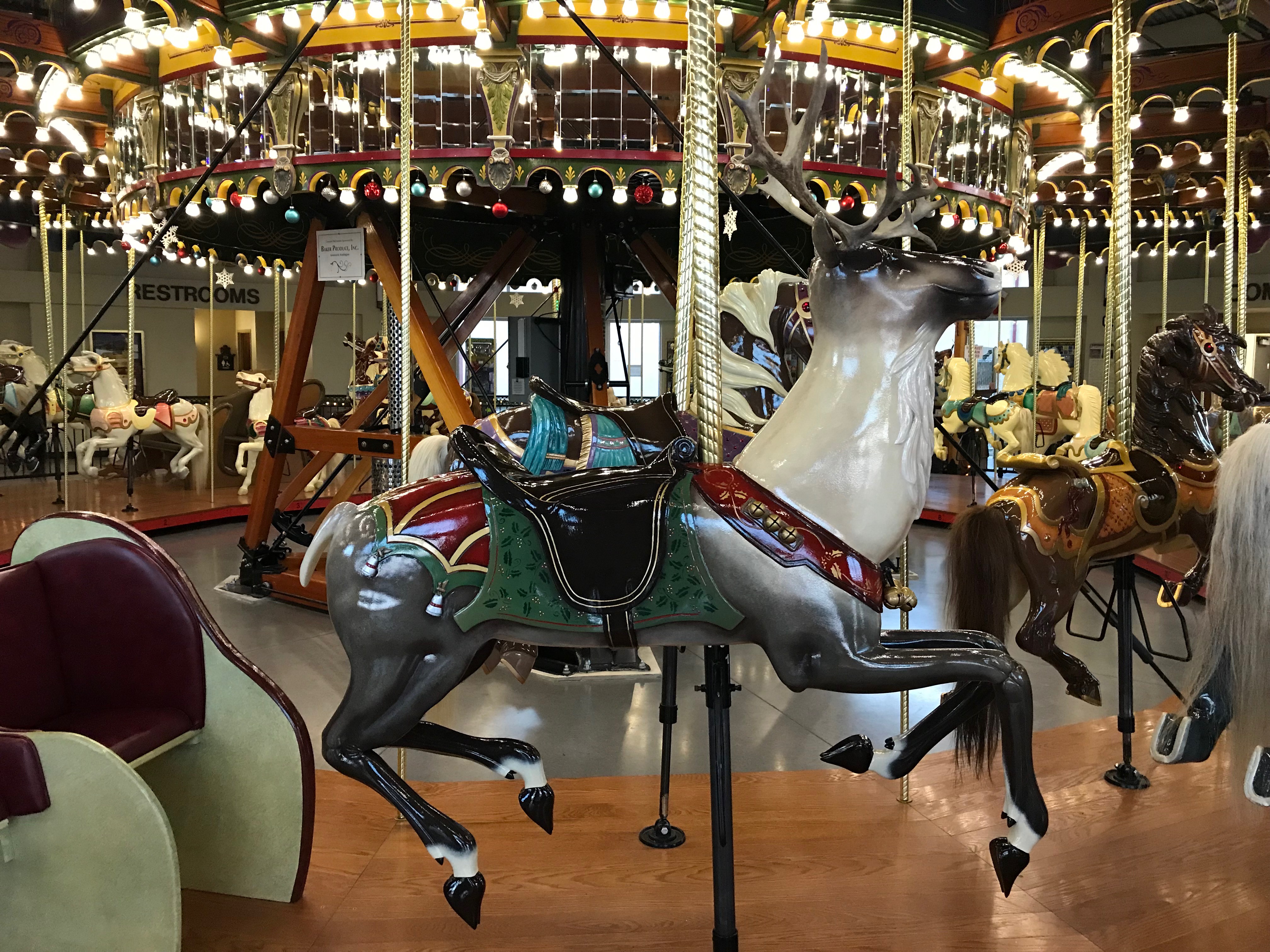 New Christmas reindeer added to Gesa Carousel of Dreams - 610 KONA
