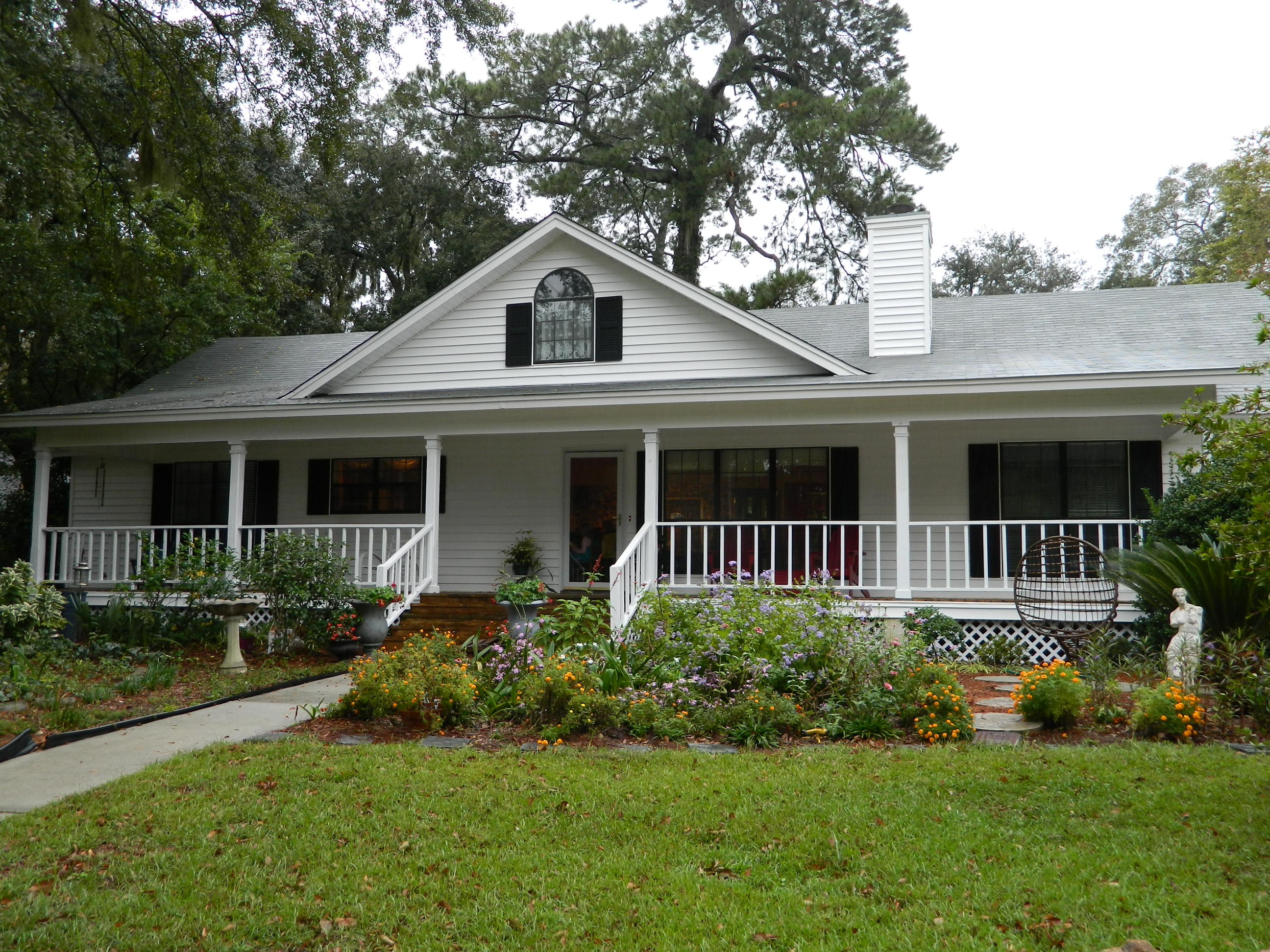 Front with Low Country porch | Tom Sharpe Properties - Tom Sharpe ...