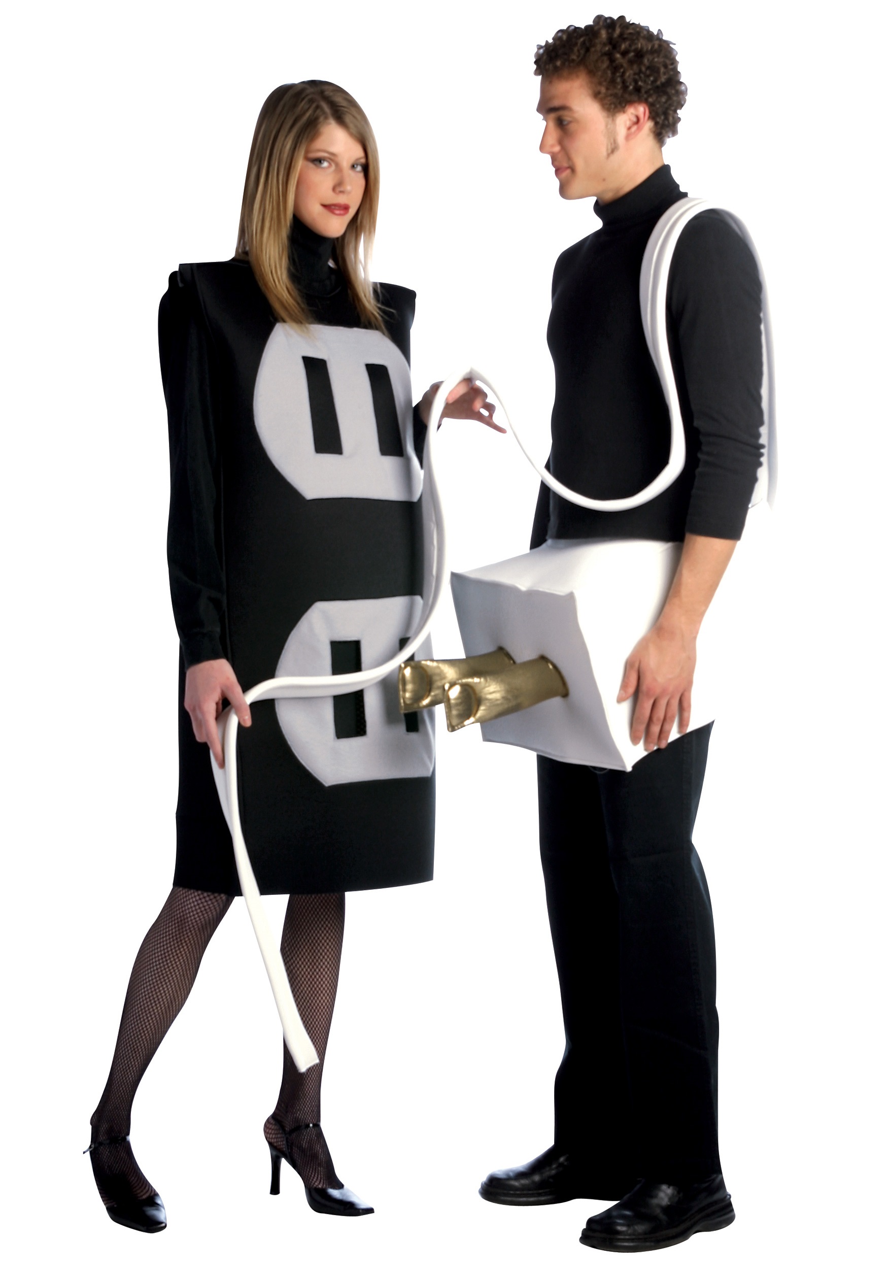 Plug and Socket Costume - Funny Couples Costume Ideas