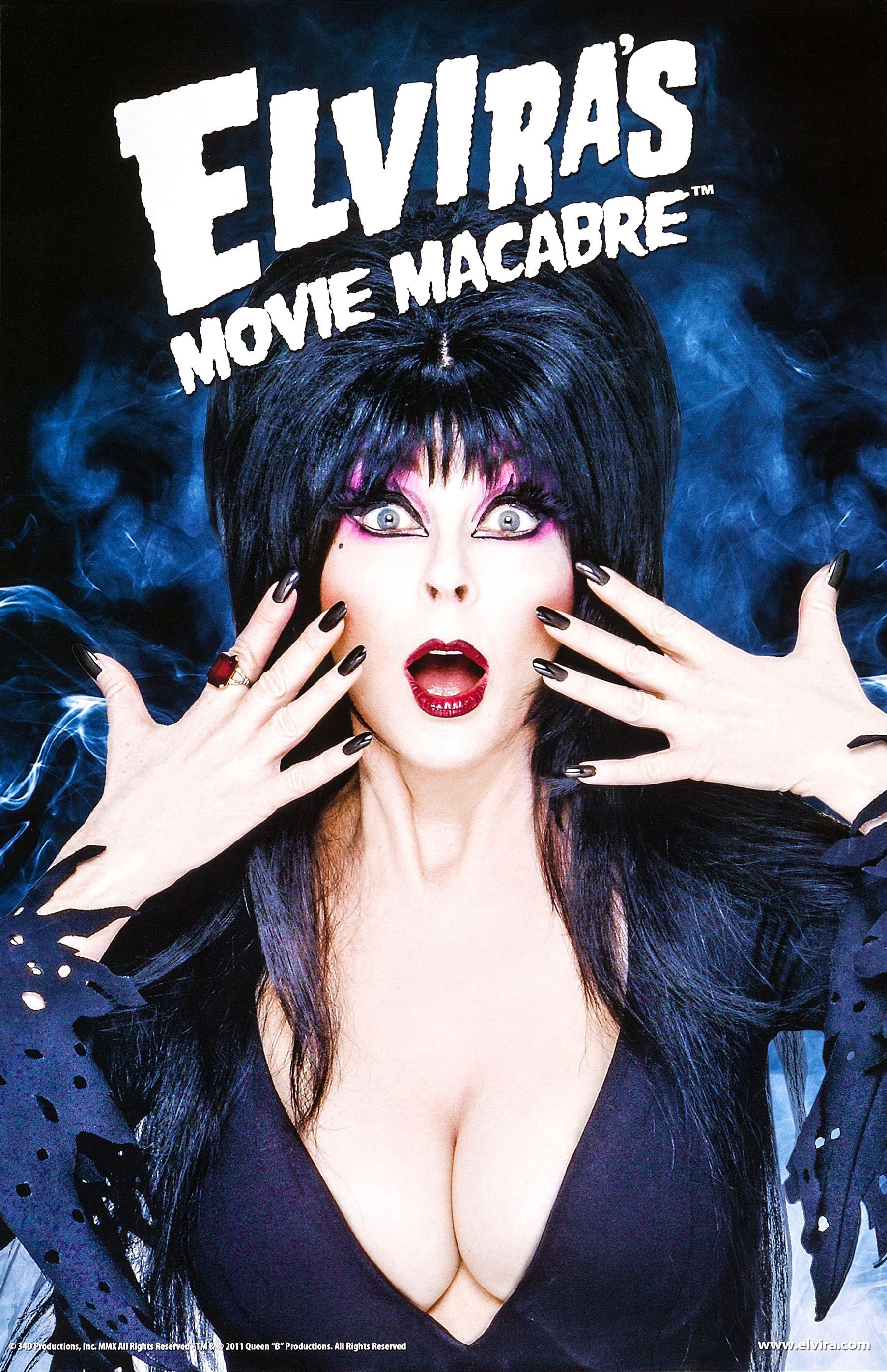 sexy horror movie posters | Elvira's Movie Macabre (2010, USA ...