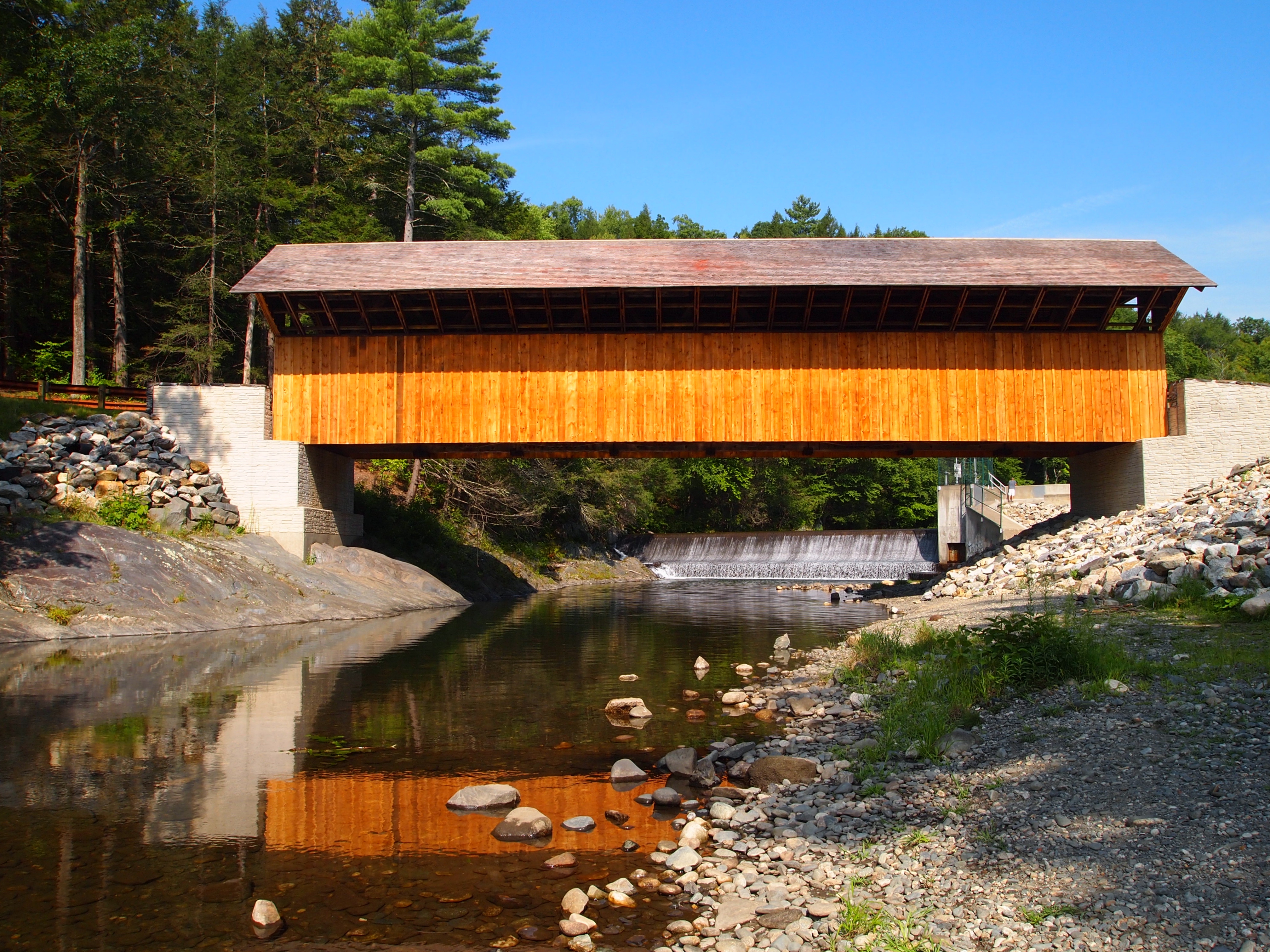 The Ghost of the Eunice Williams Covered Bridge - New England Today