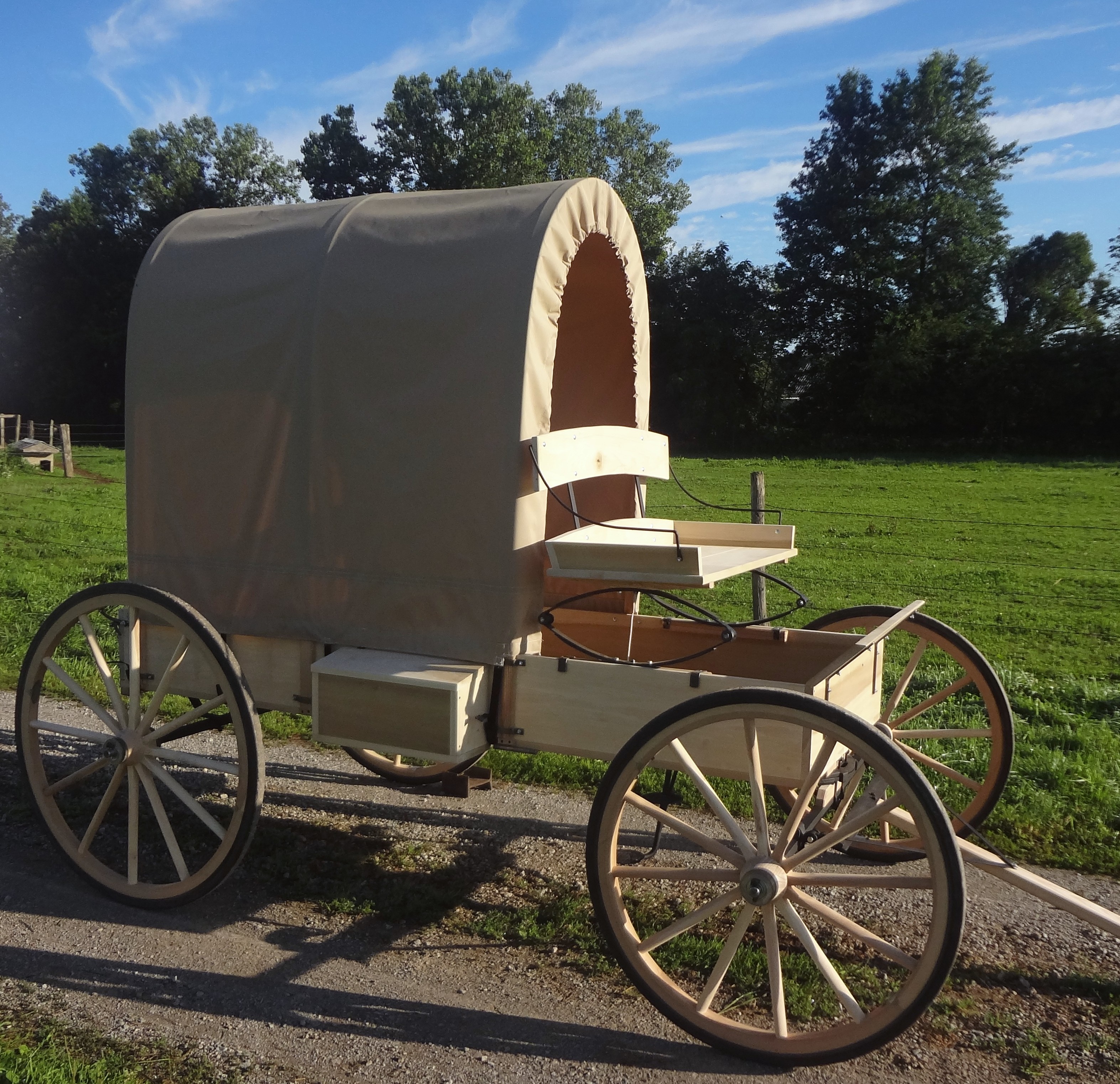 Custom Wagon Wheels Covered Wagon - Custom Wagon Wheels