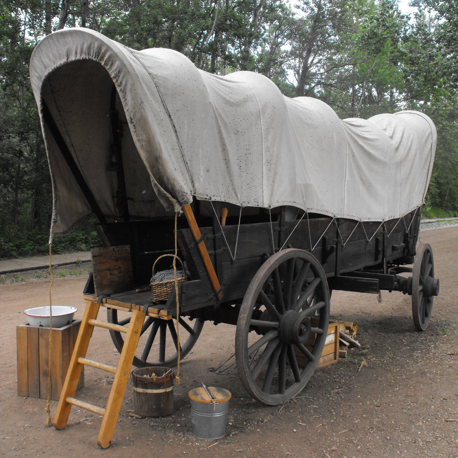 Moving in two covered wagons from Arkansas to Texas – Here's what it ...