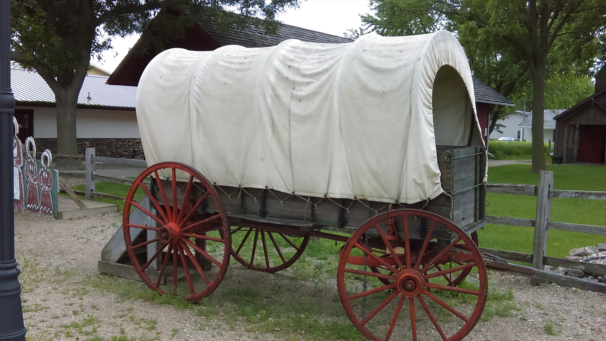 Laura Ingalls Wilder Museum Covered Wagon - Walnut Grove, MN ...