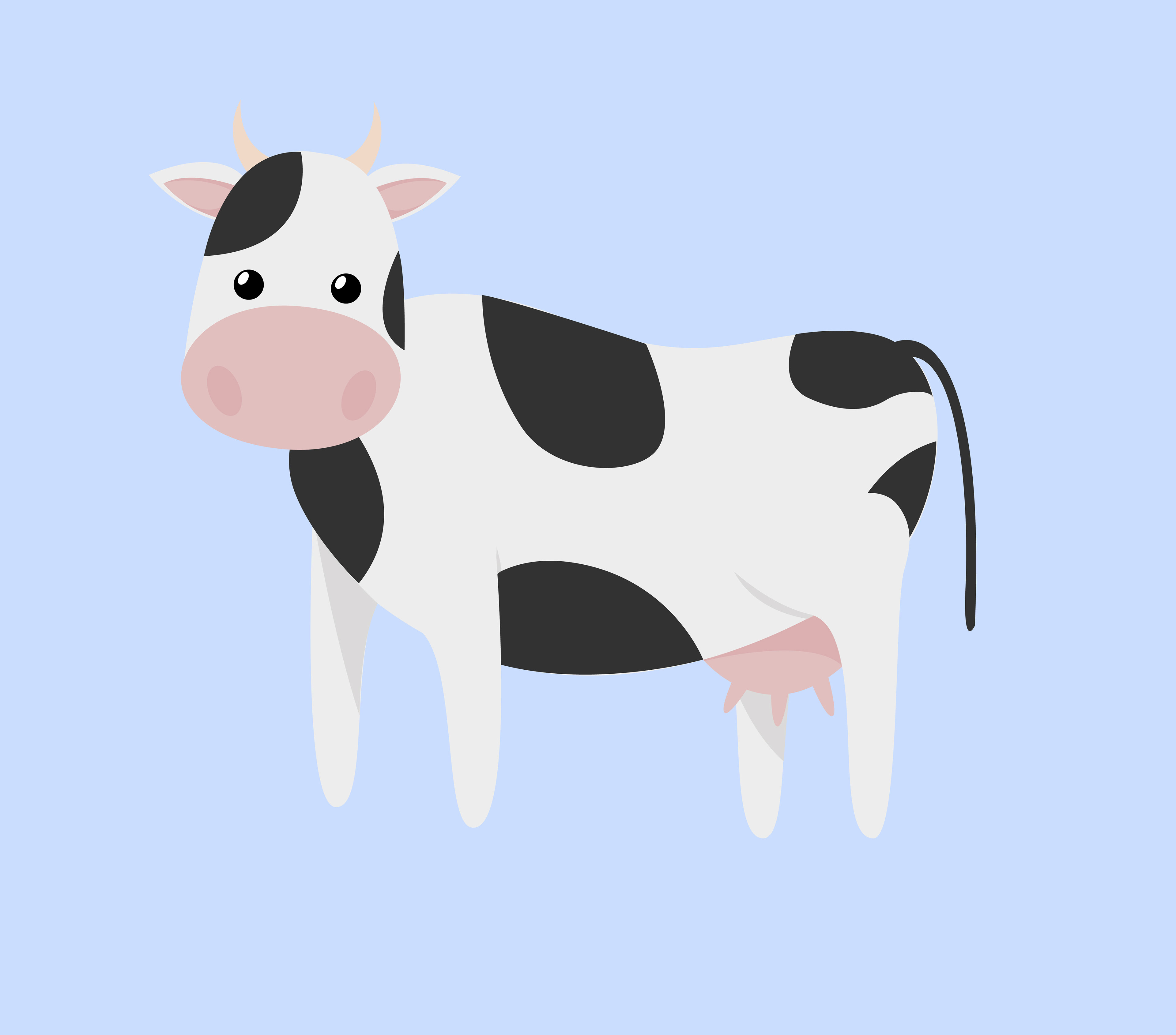 Megan Falkingham - Cow Illustration