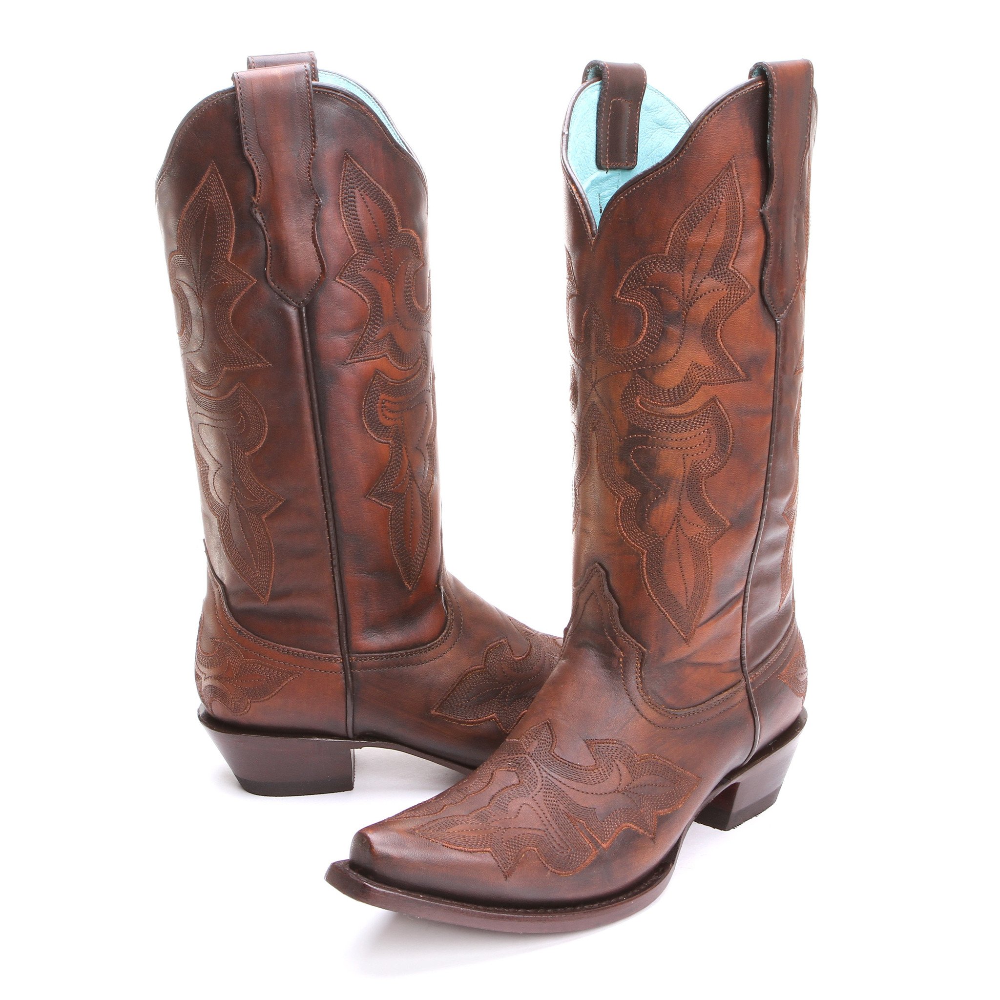 Roper Womens Snip Toe Brown Cowboy Boots – Cowboy Outlets