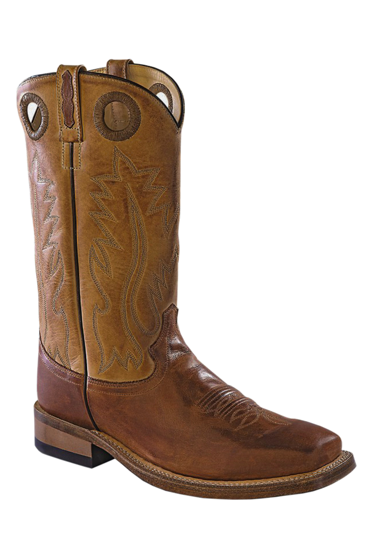 Old West Two Tone Western Cowboy Boots