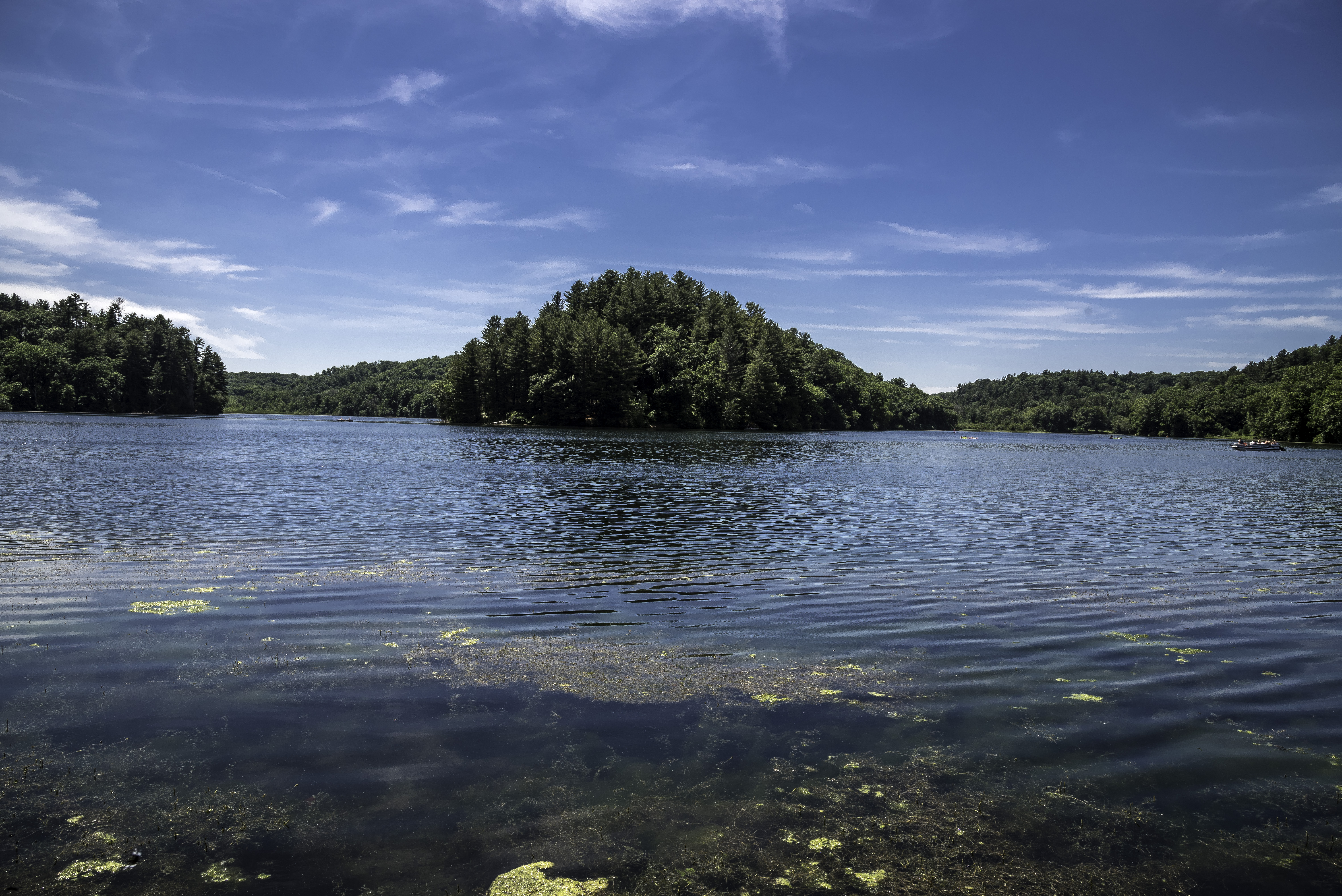 Cox Hollow Lake Landscape at Governor Dodge State Park, Wisconsin ...