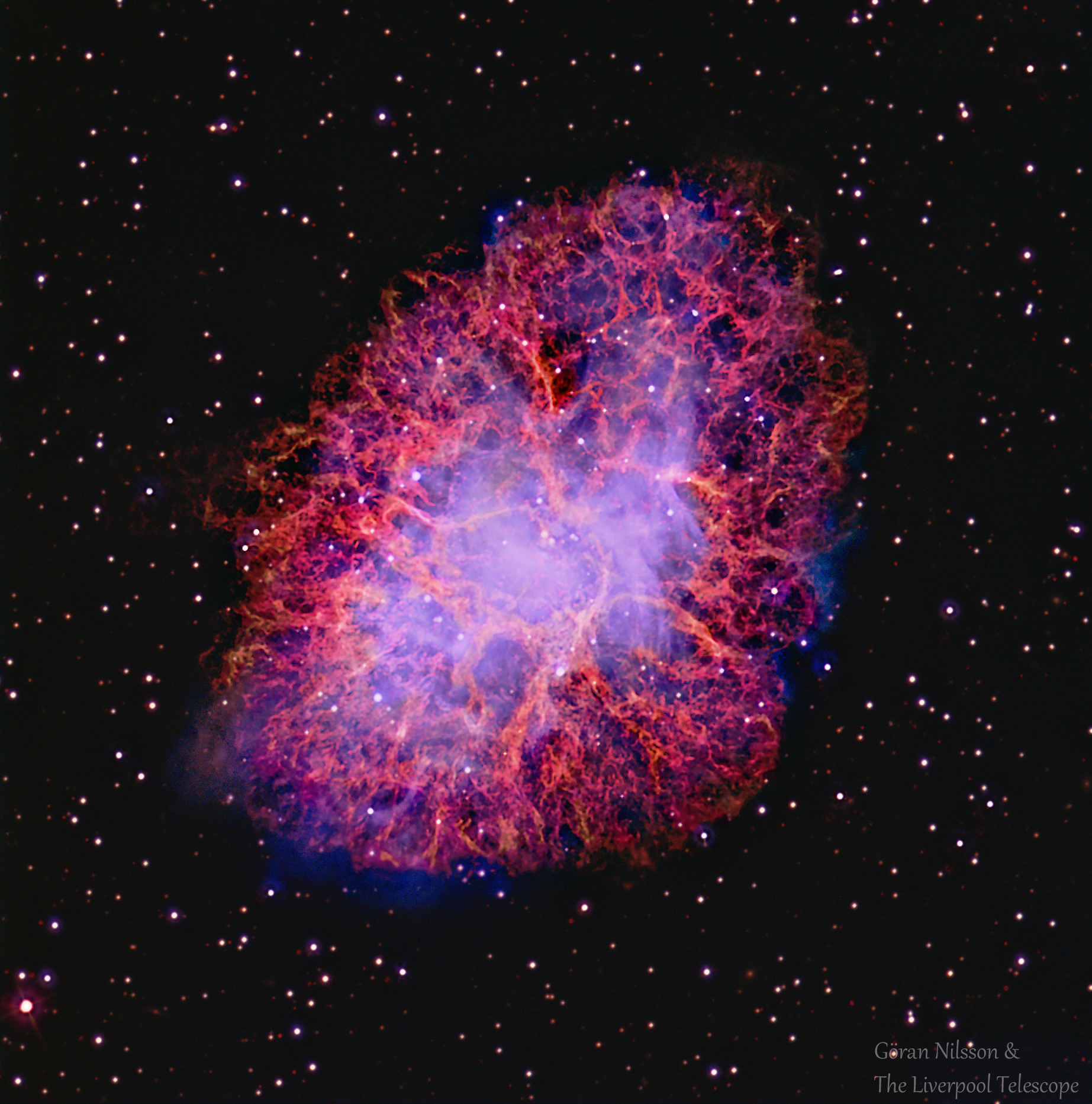Crab nebula photo