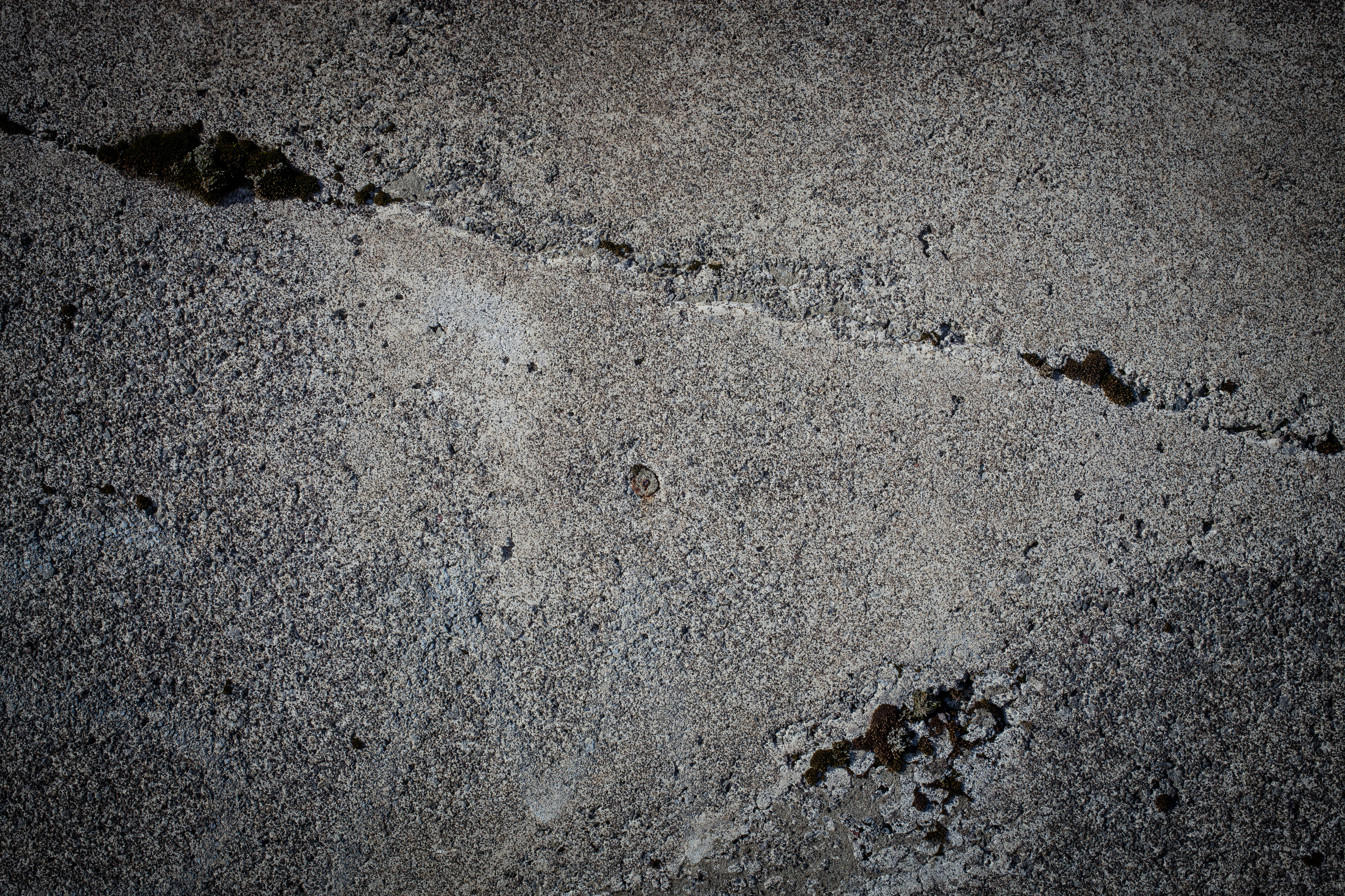Cracked and cold concrete texture photo