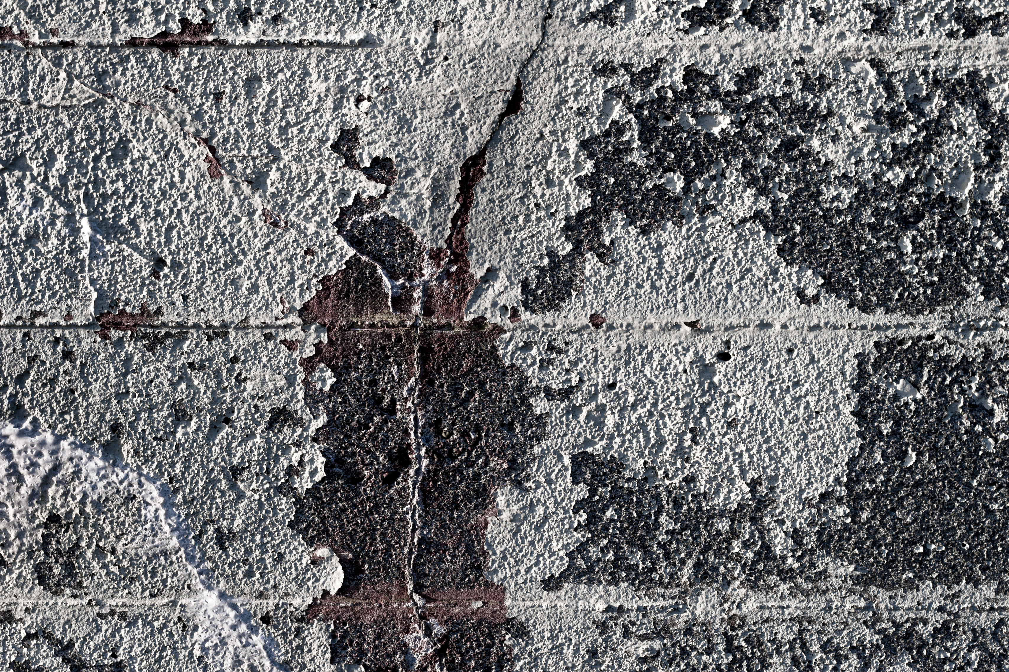 Cracked concrete texture photo