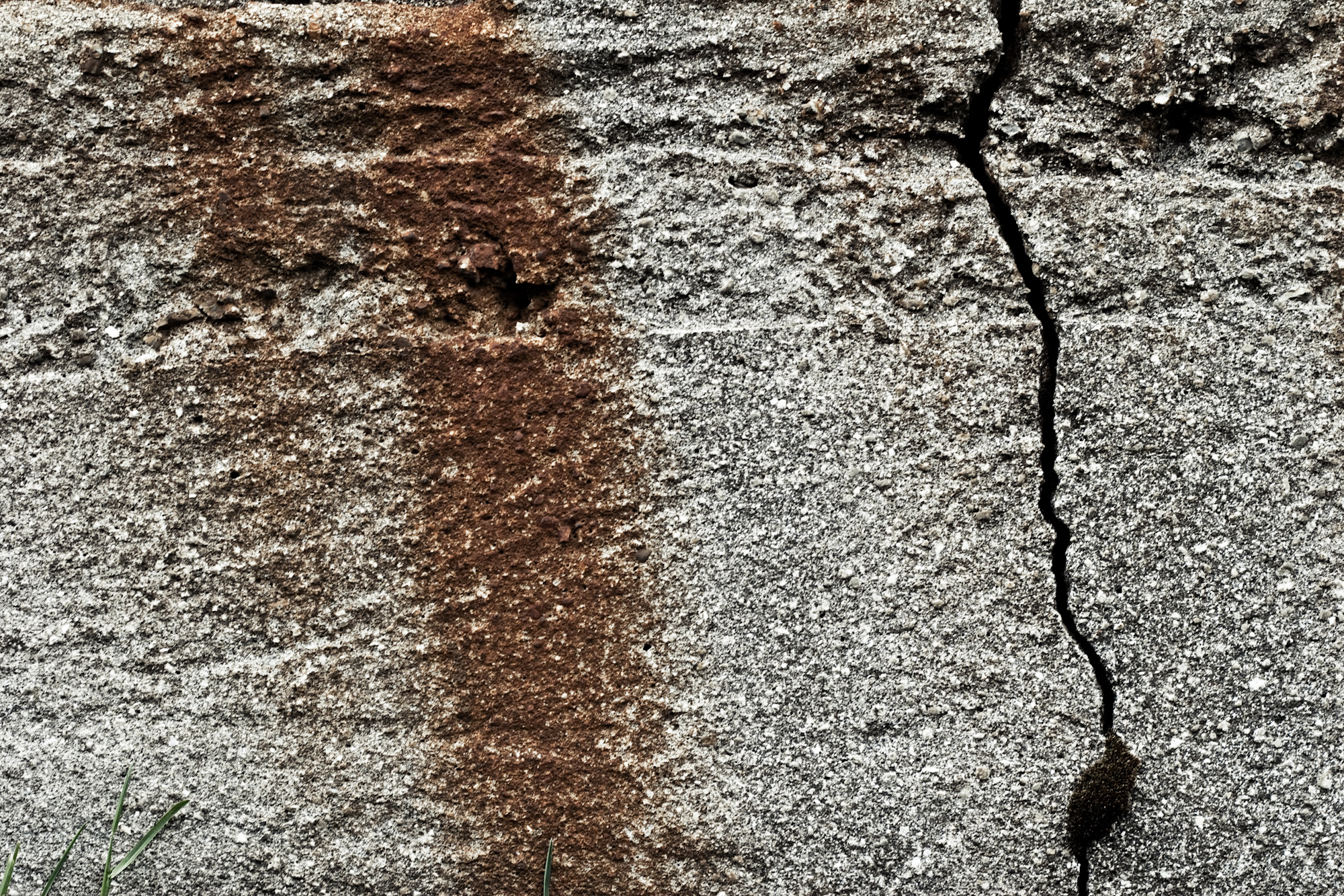 Cracked concrete texture photo