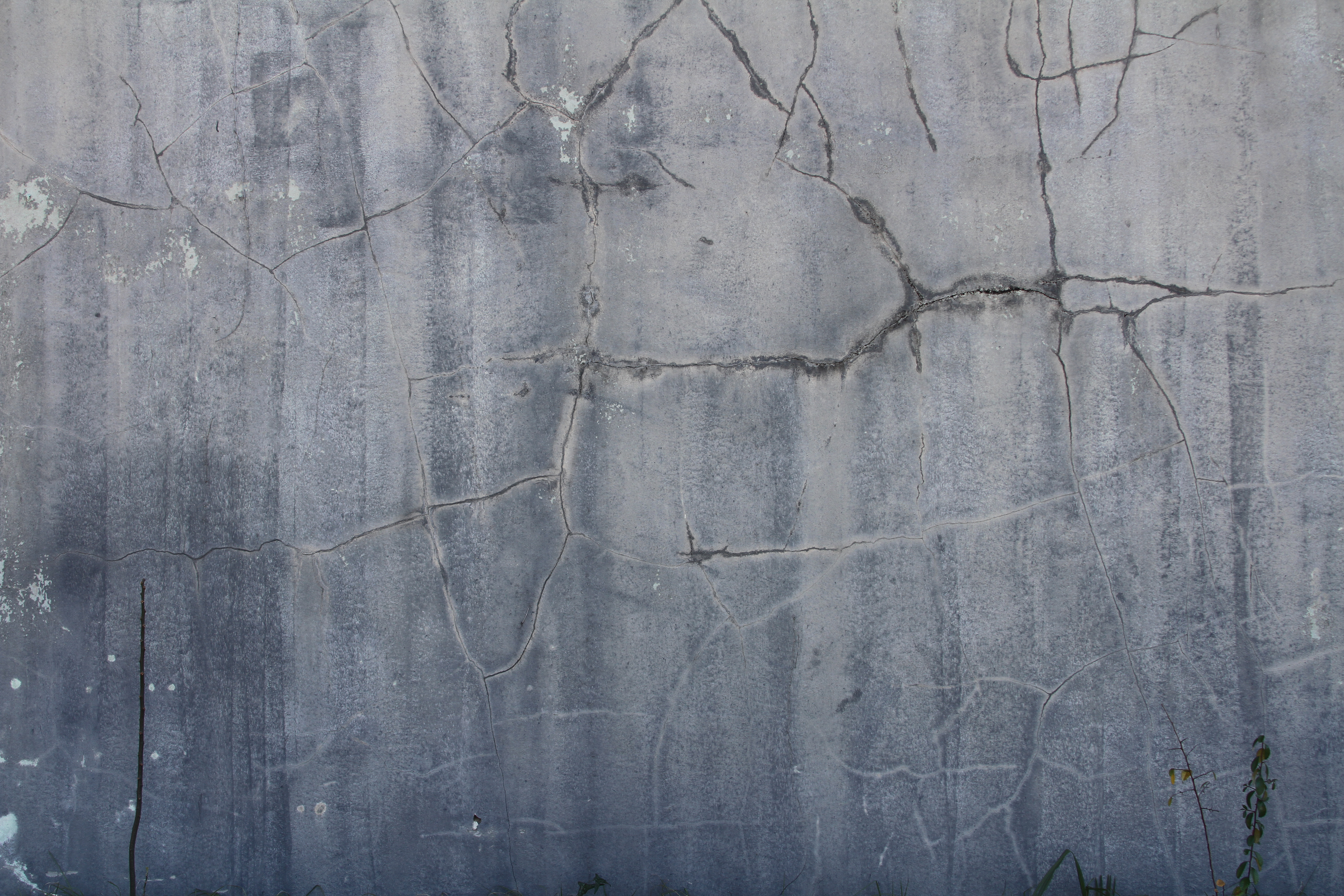 Free photo: Cracked concrete wall - Cement, Concrete ...