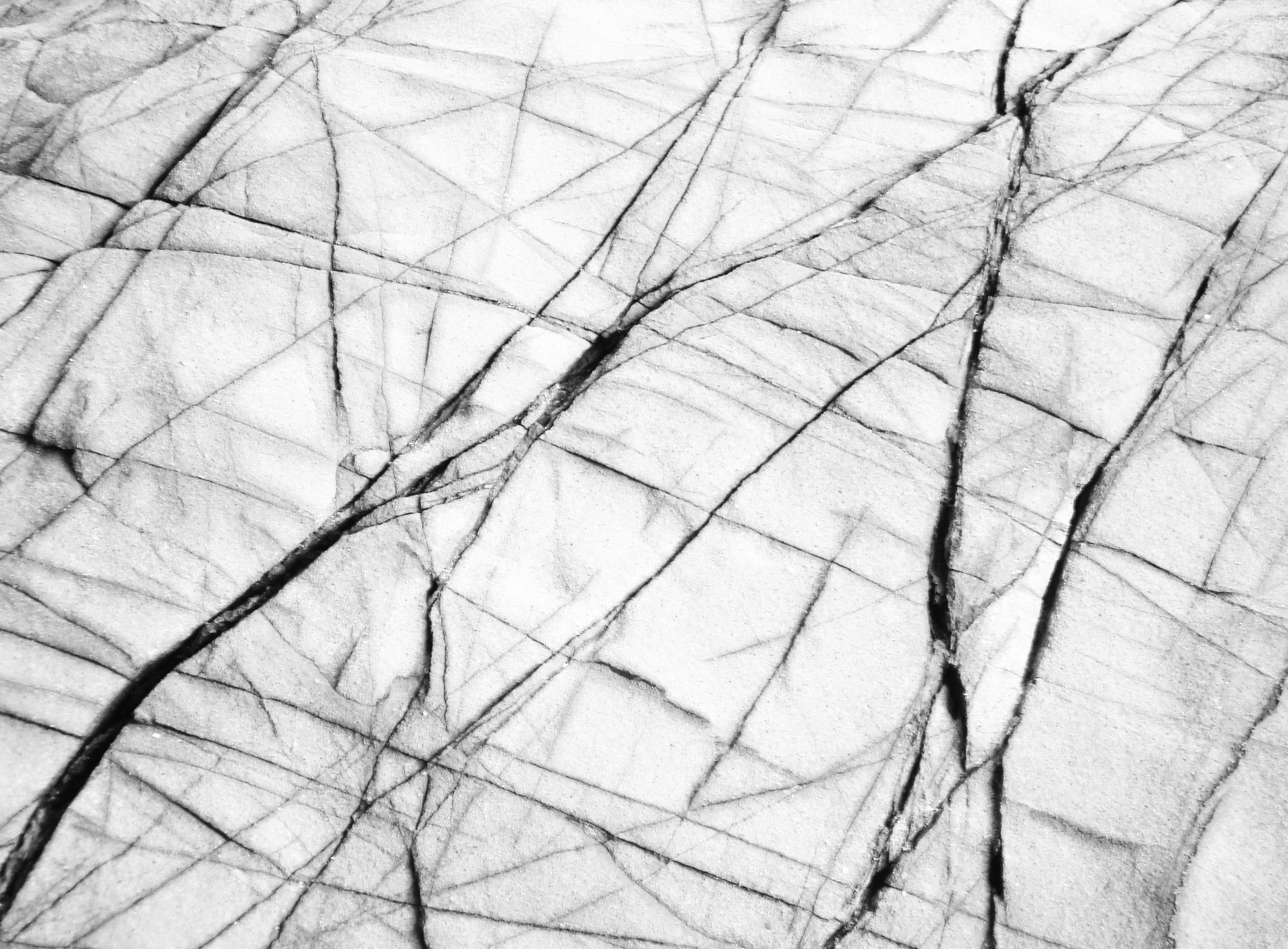 Cracked Rock Background, Abstract, Natural, Weathered, Texture, HQ Photo