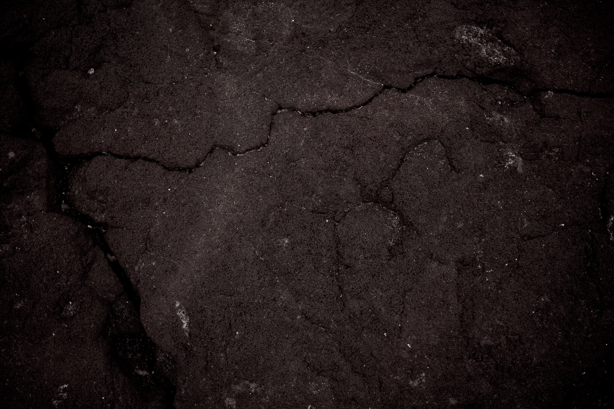 Cracked rock texture photo