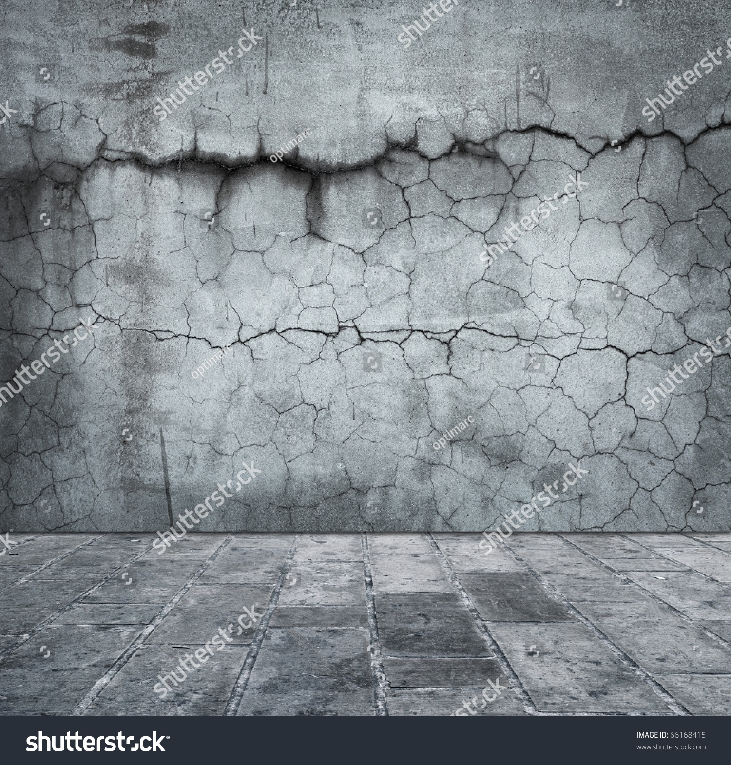 Grungy Distressed Stone Wall Floor Large Stock Photo & Image ...