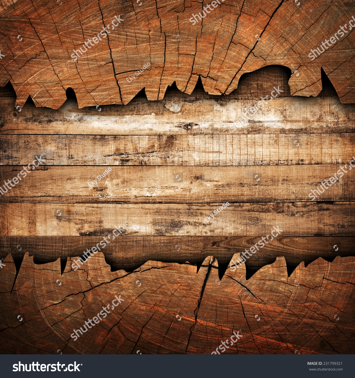 Cracked Wood Background Stock Illustration 231799321 - Shutterstock