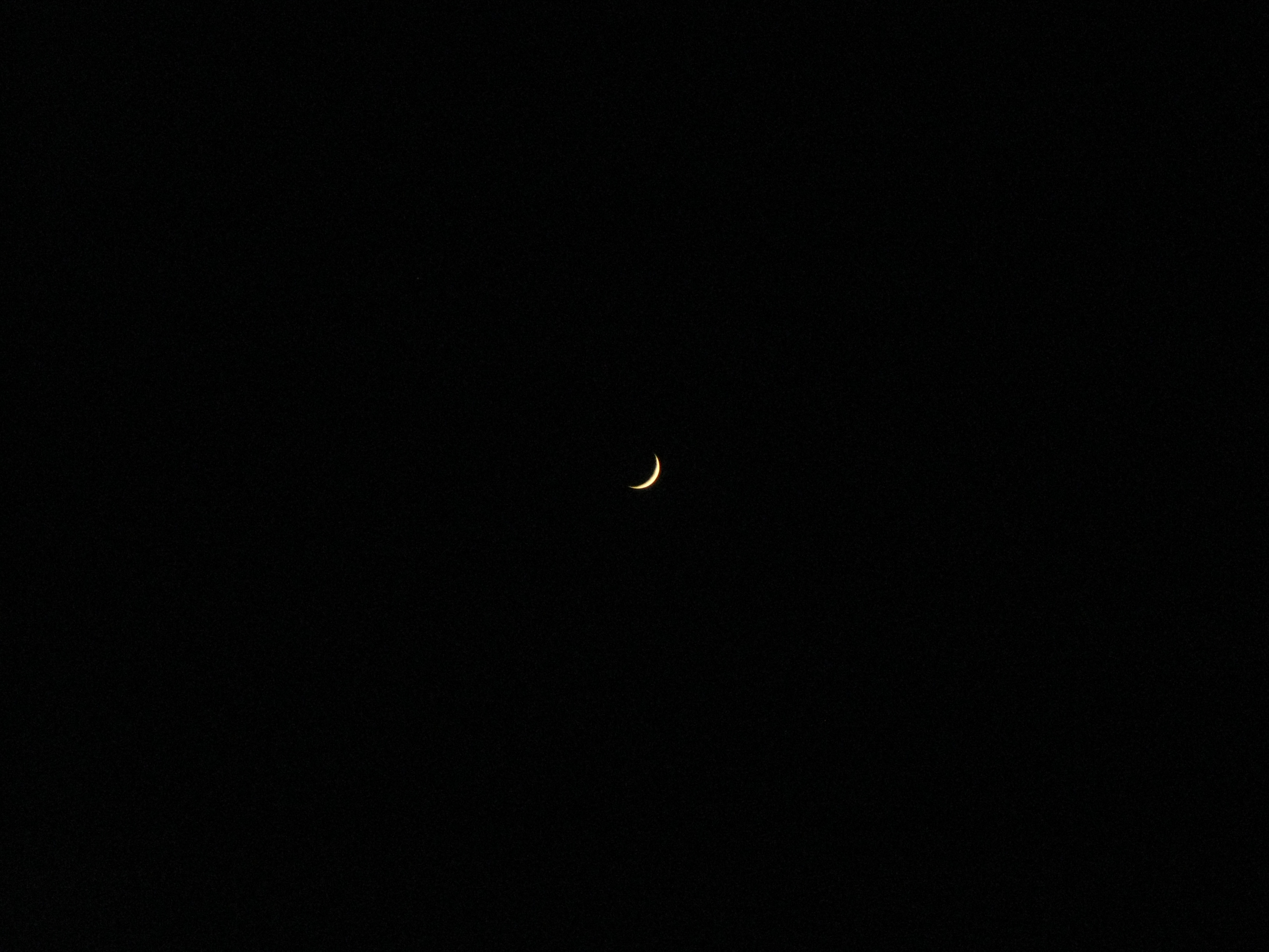 Crescent Moon, Celestial, Crescent, Darkness, Moon, HQ Photo