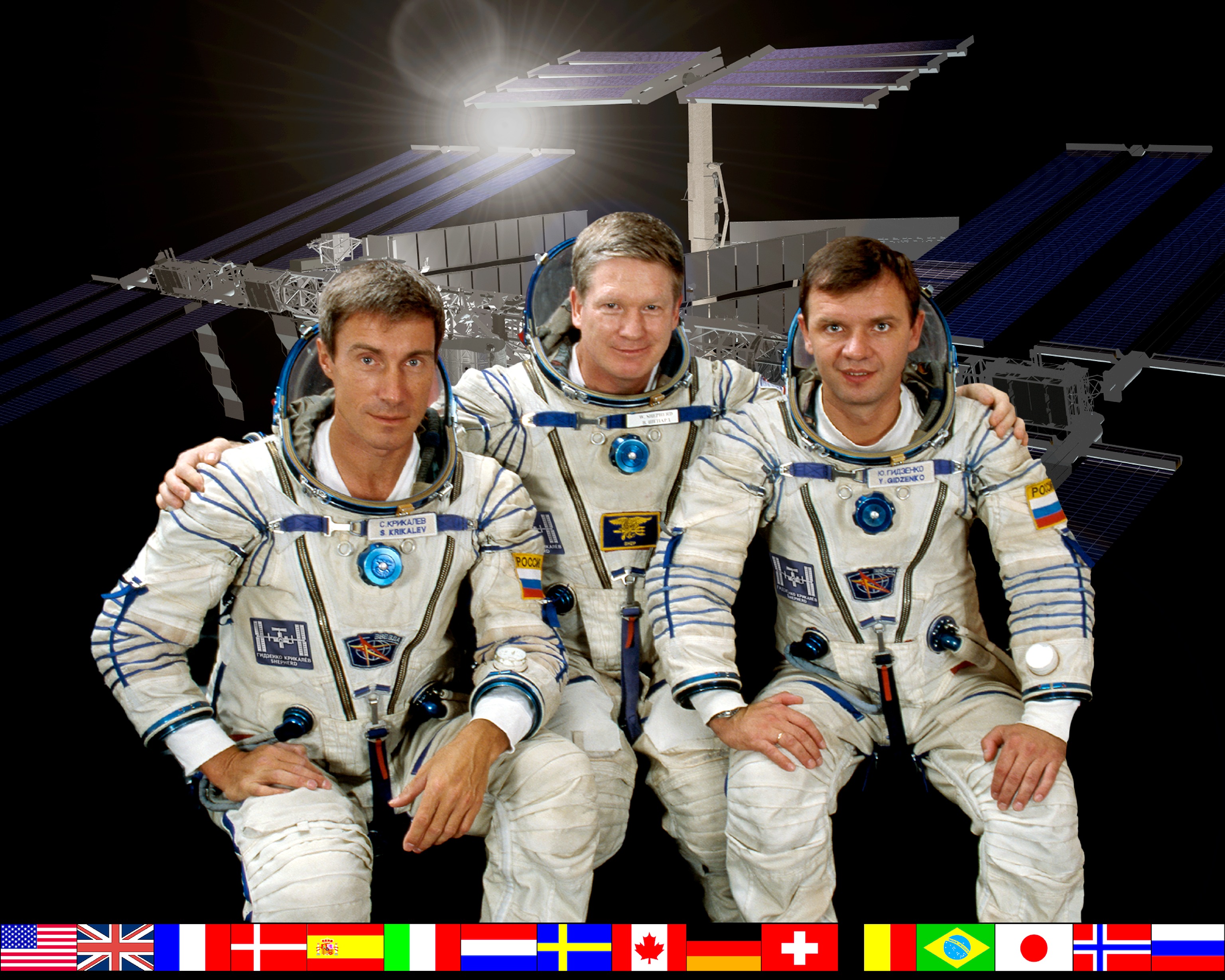 ISS Expedition One Crew