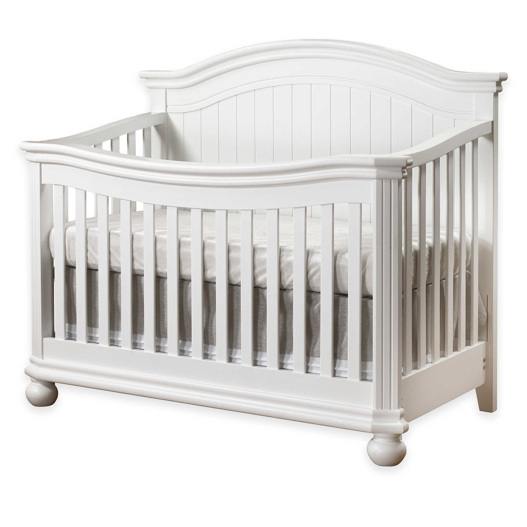 Sorelle Finley 4-in-1 Convertible Crib in White - buybuy BABY