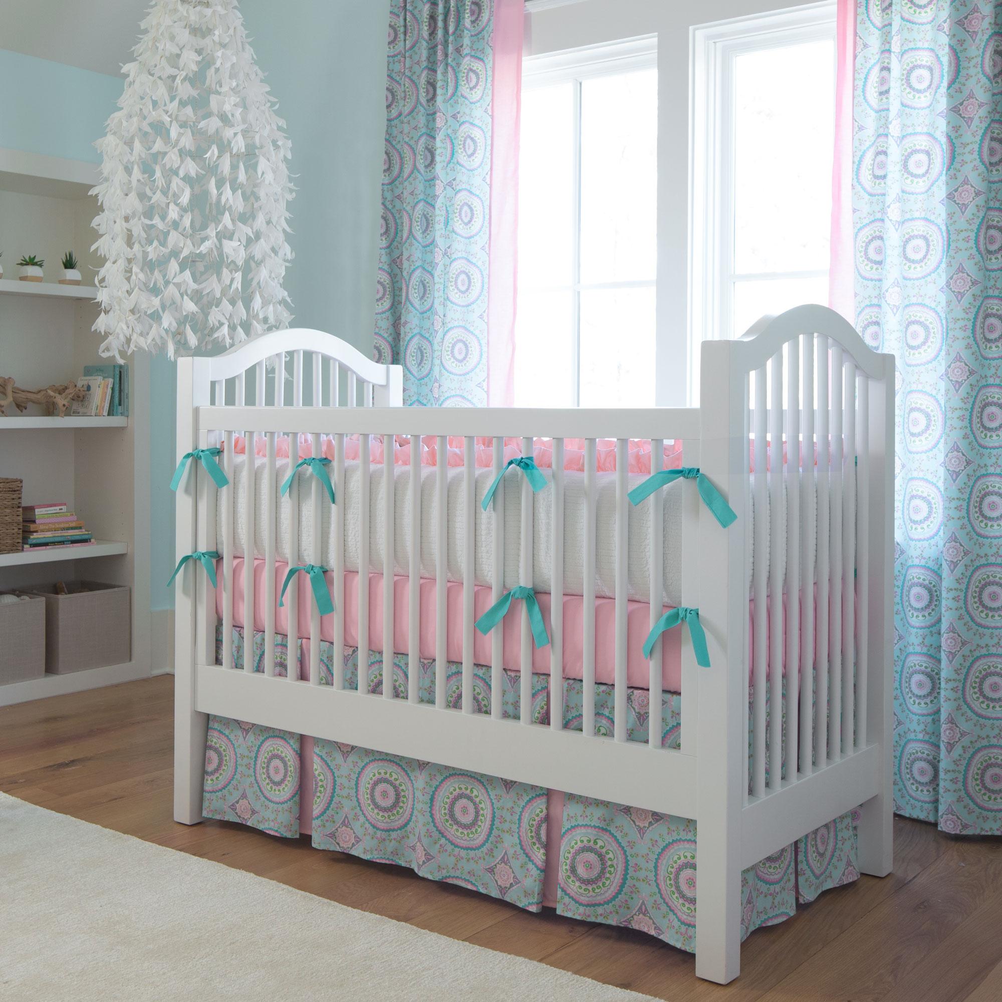 Aqua Haute Baby Crib Bedding | Carousel Designs