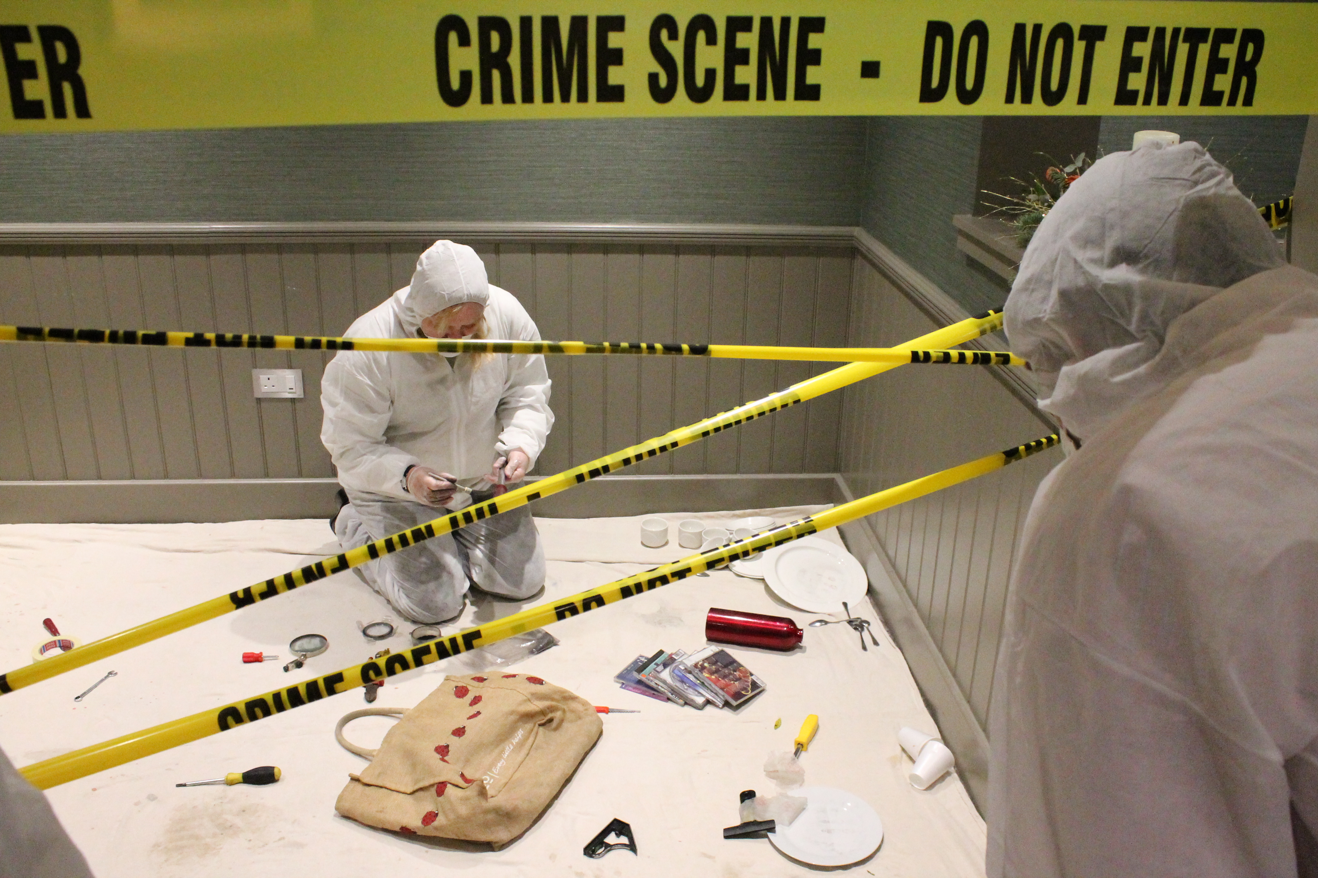 Crime scene investigation photo