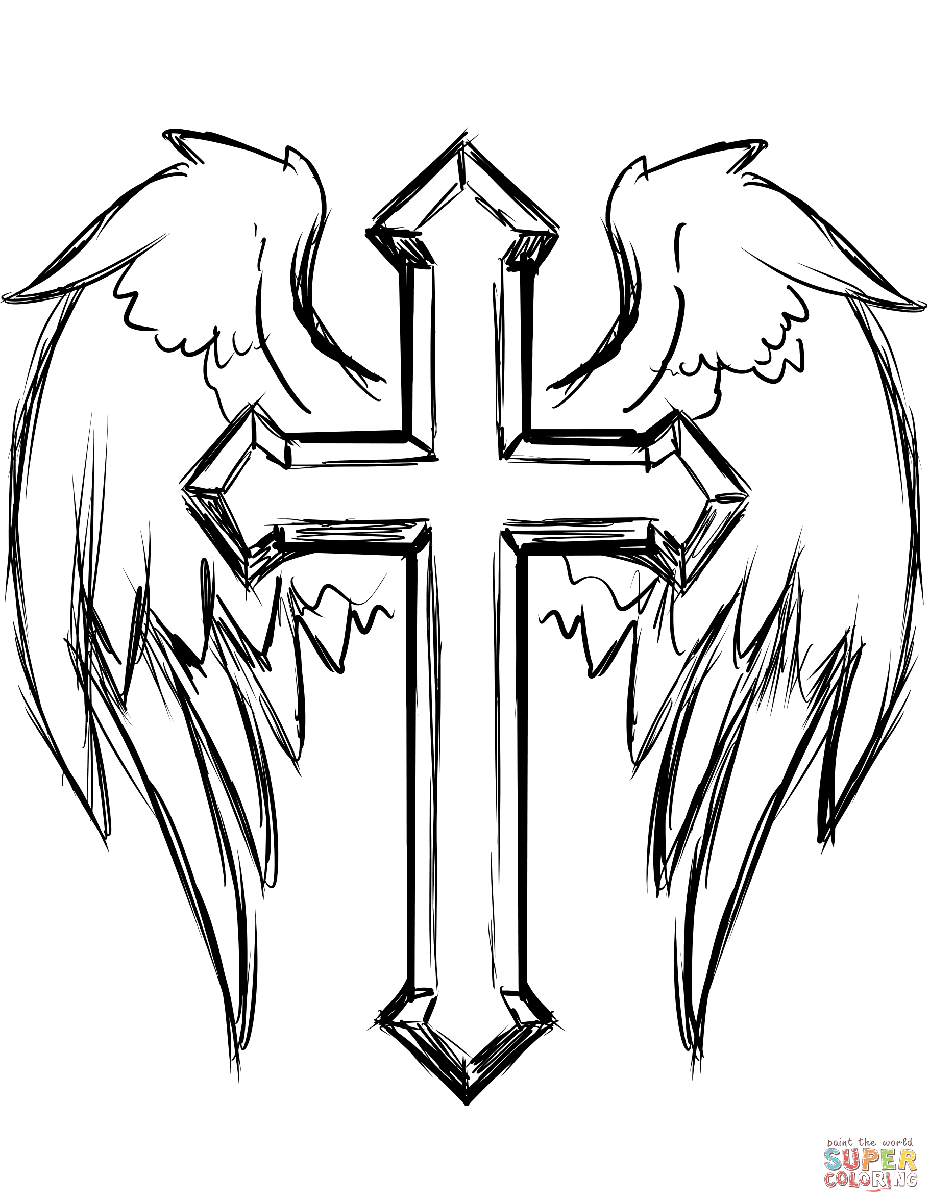 Cross Coloring Pages - ivanvalencia.co