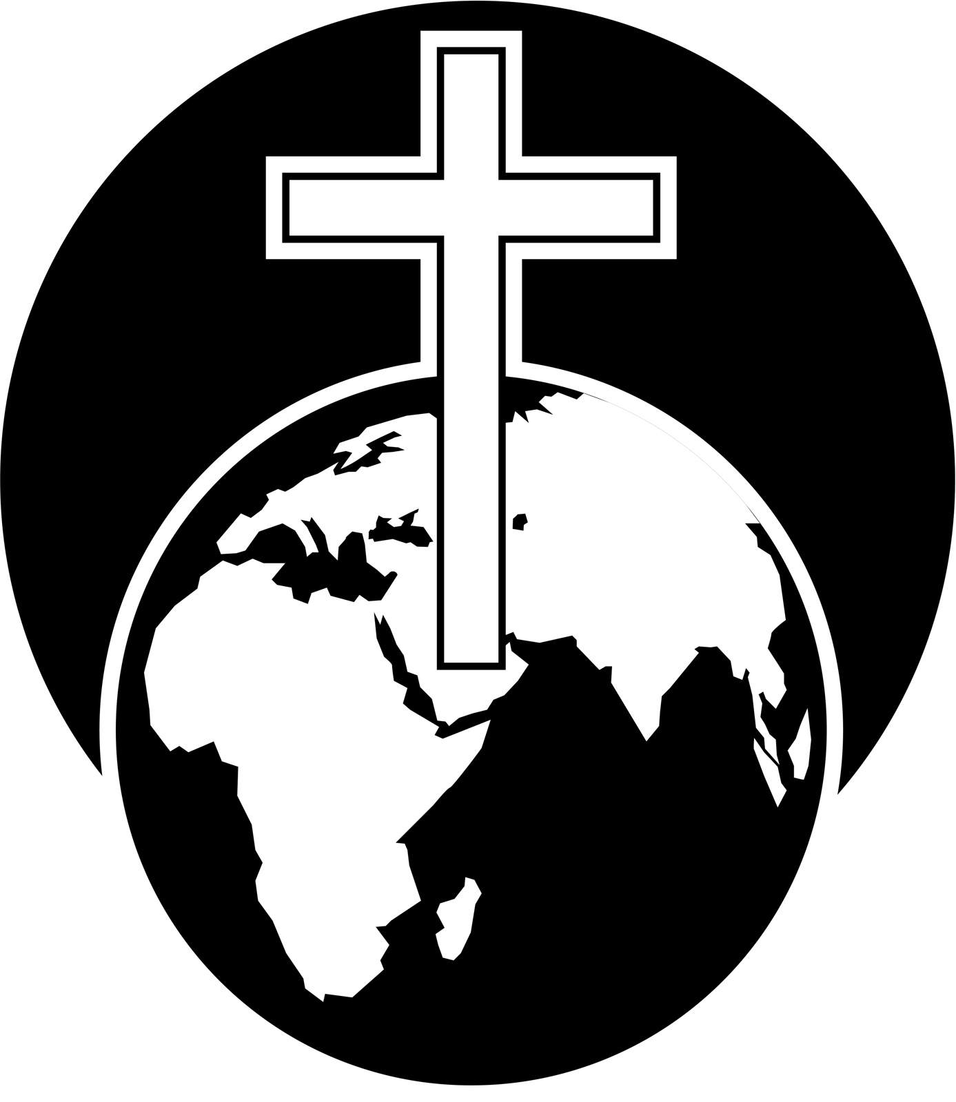 Cross and World, Christian, Christianity, Clipart, Cross, HQ Photo