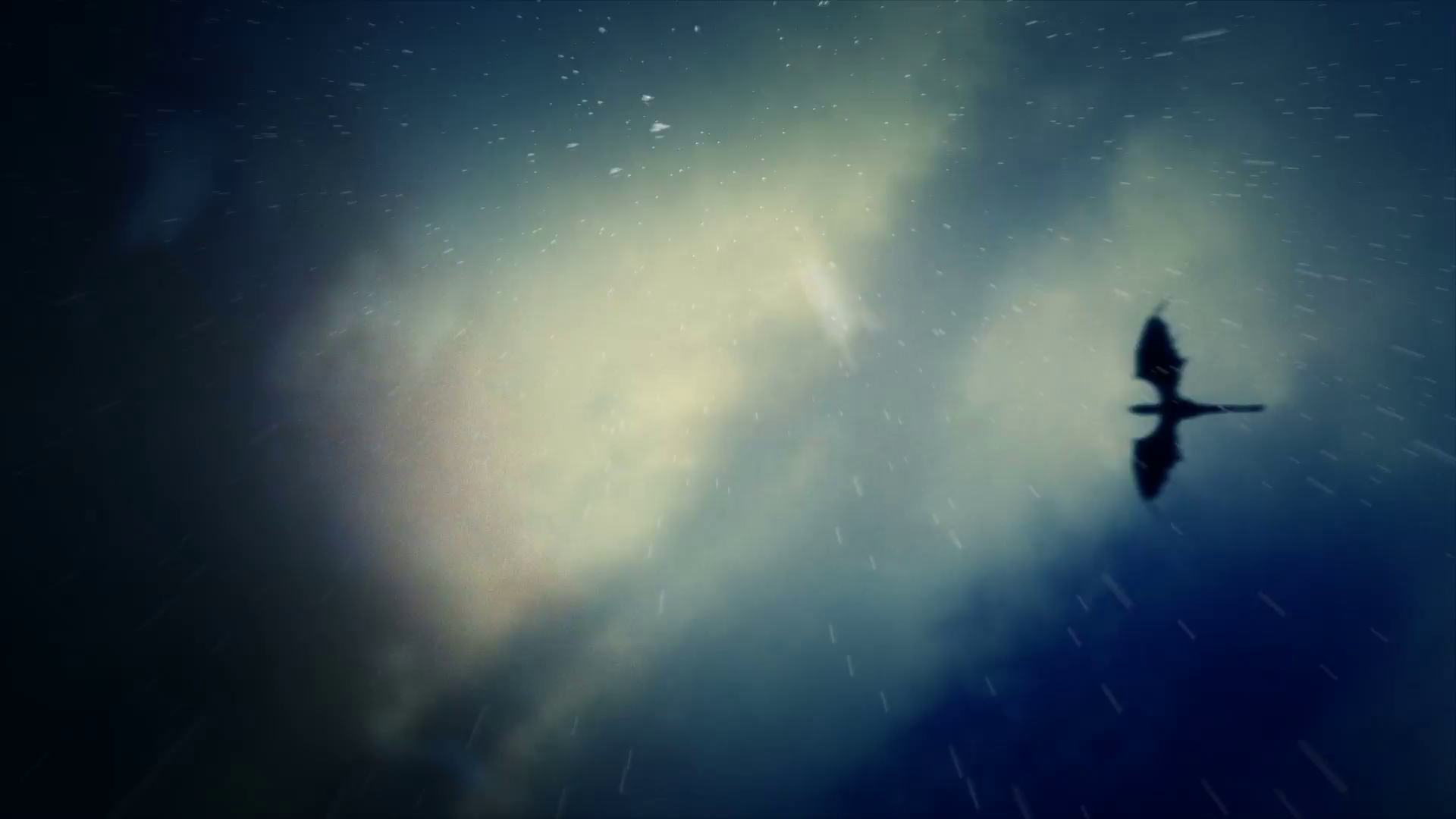 Dragon Crossing a Stormy Night Sky Motion Background - VideoBlocks