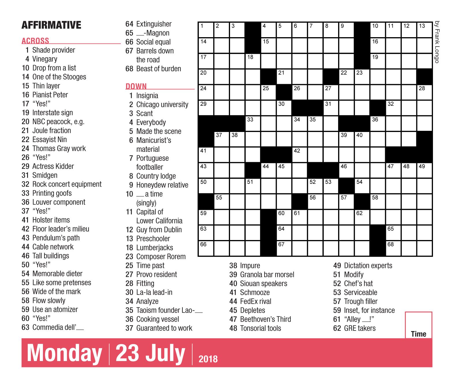 Mensa 10-Minute Crossword Puzzles Page-A-Day Calendar 2018: Stanley ...
