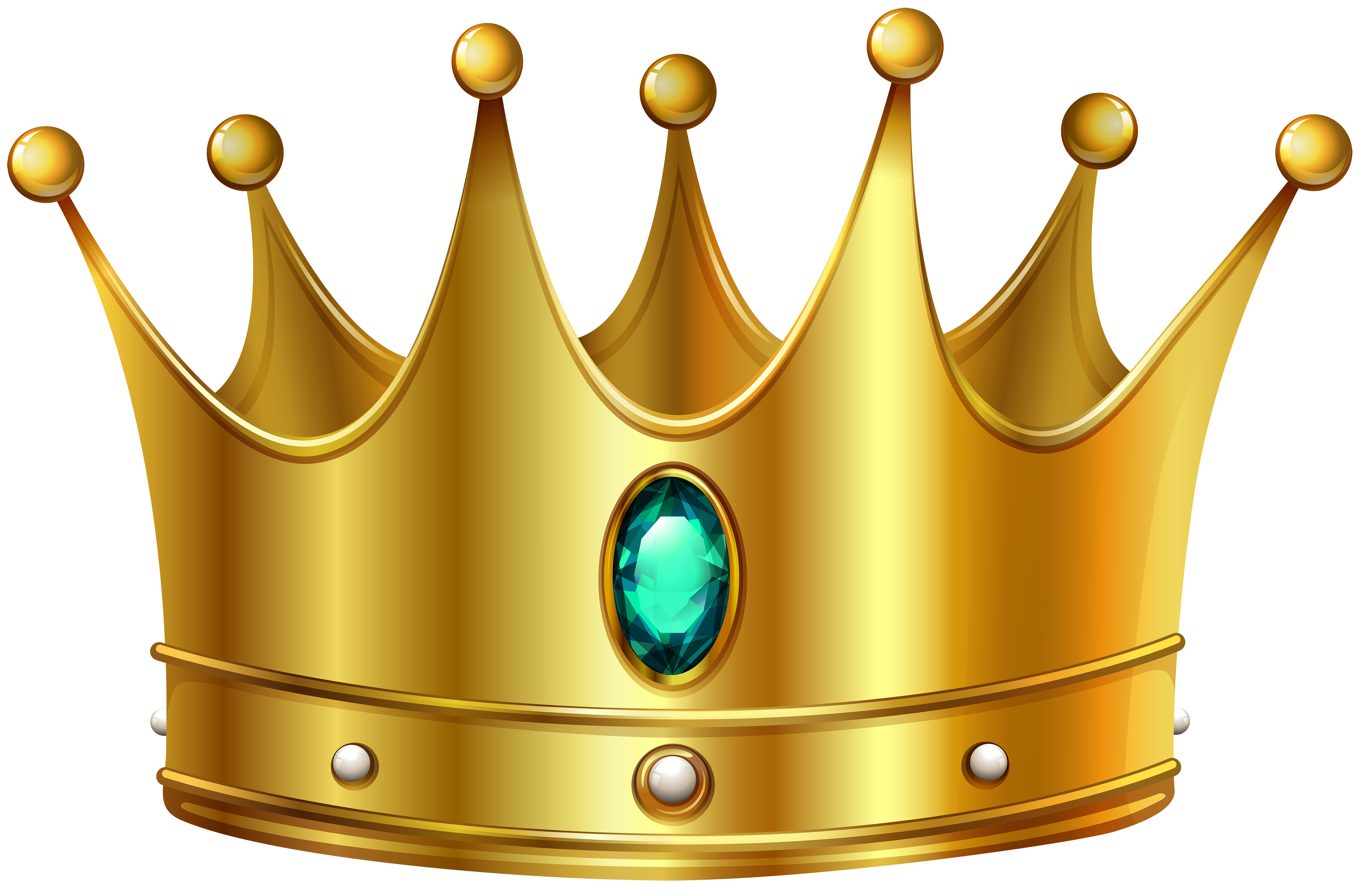 Gold Crown with Diamond PNG Clip Art Image | Gallery Yopriceville ...