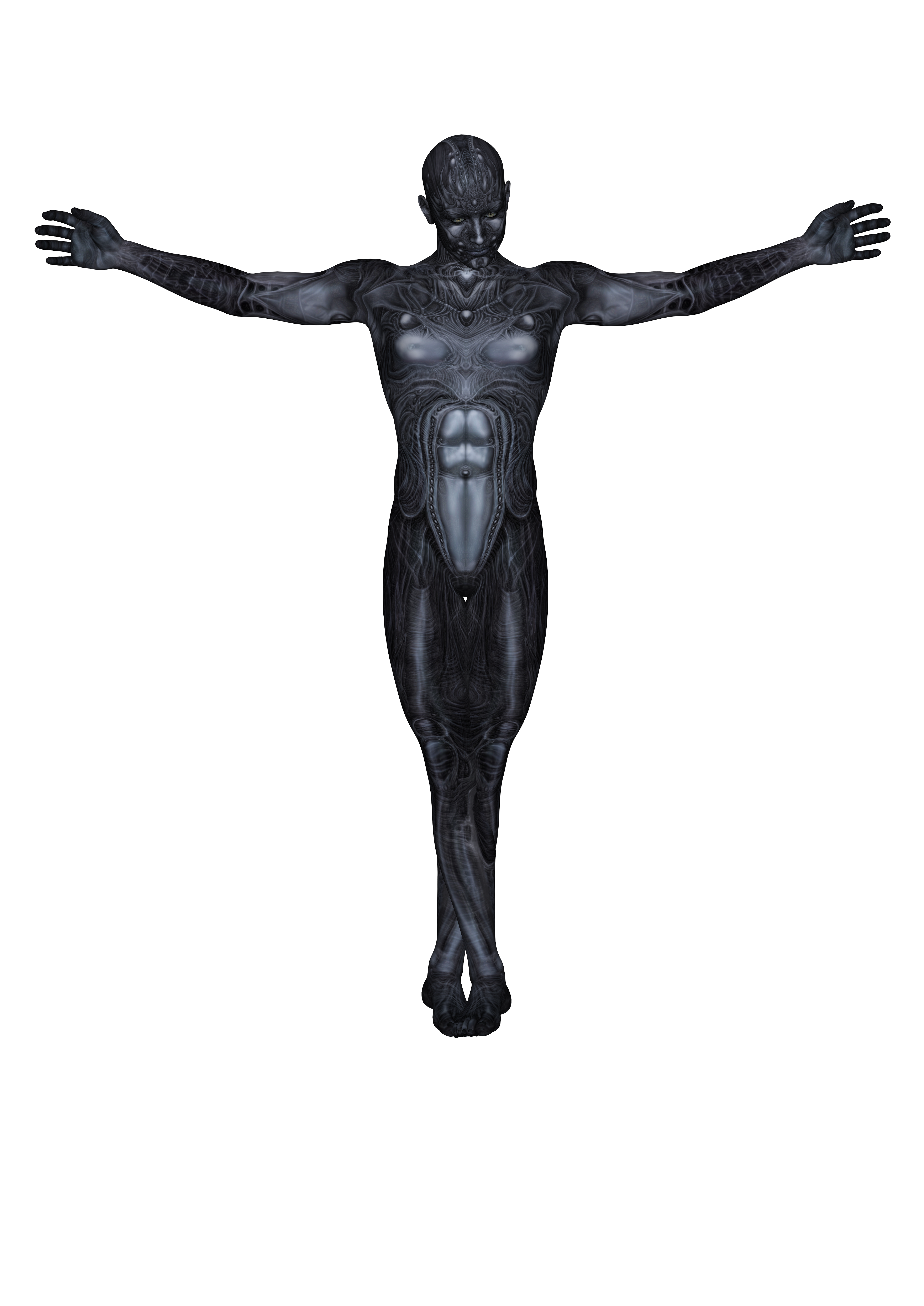 Crucified, 3d, Fantasy, Male, Man, HQ Photo