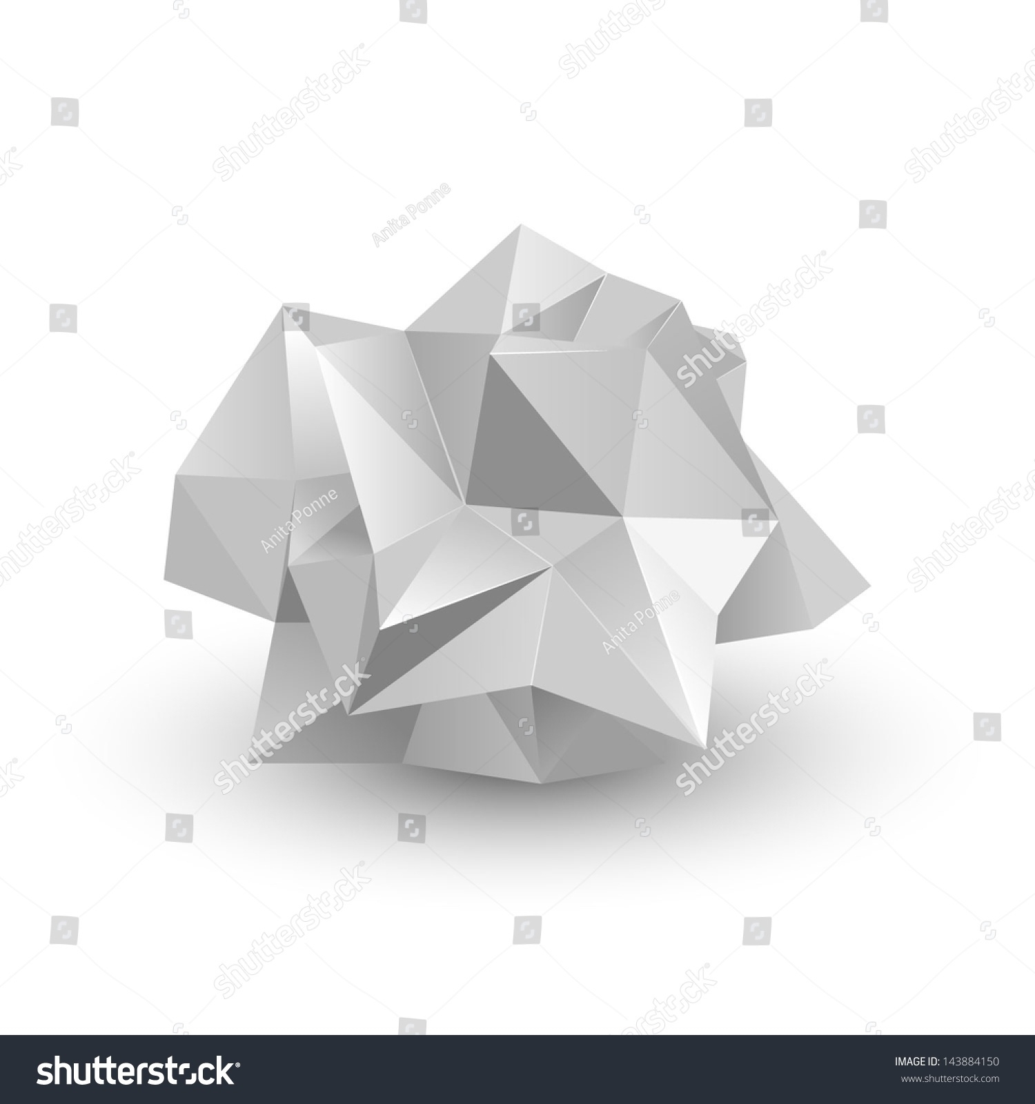 Crumpled Paper Vector | World of Label