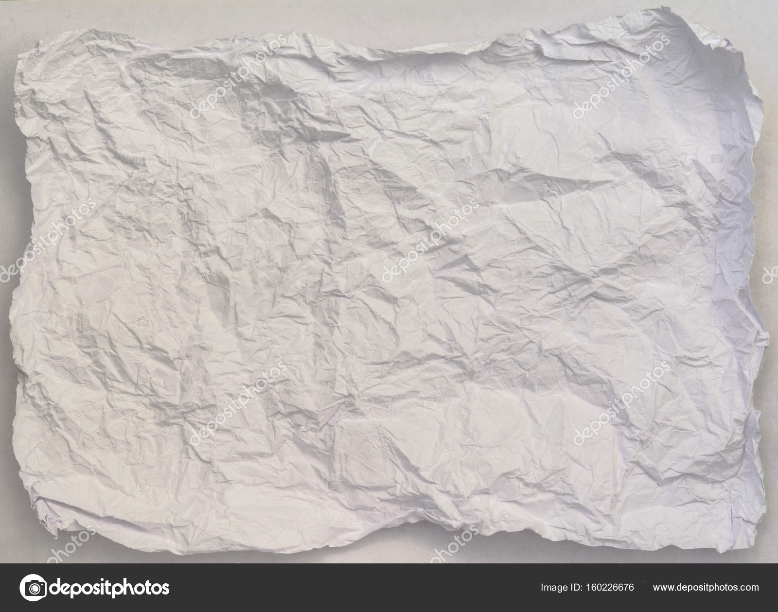 crumpled paper texture background, — Stock Photo © nnorozoff #160226676