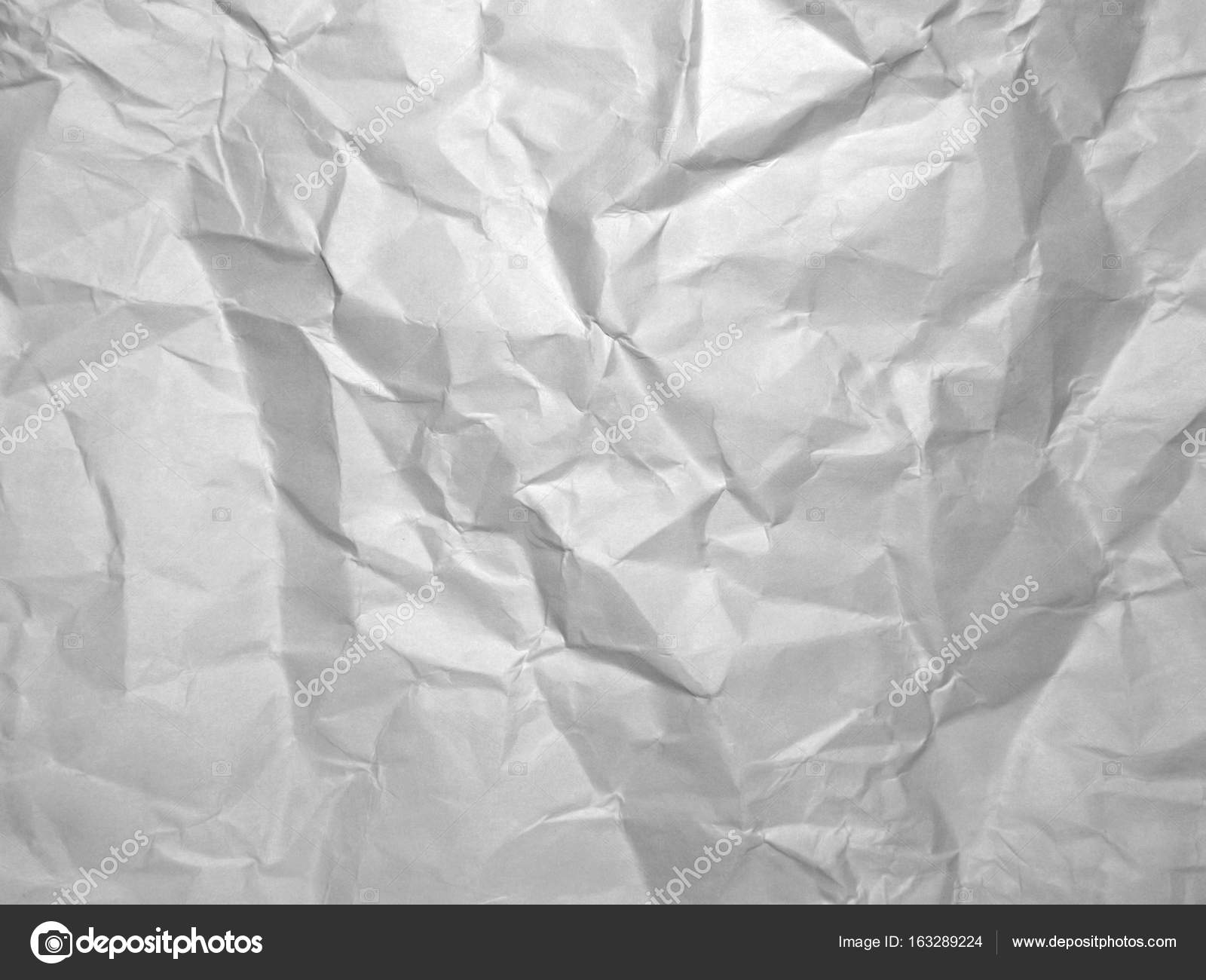 Gray crumpled paper texture. Wrinkled Paper background. — Stock ...
