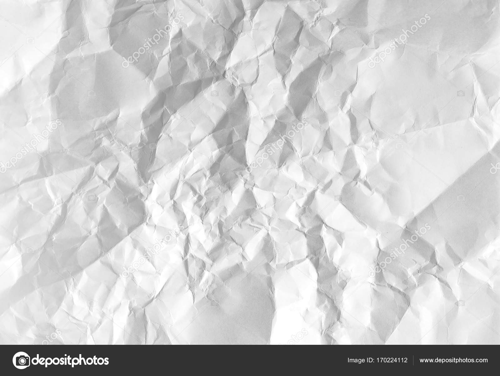 White crumpled paper, high resolution background — Stock Photo ...