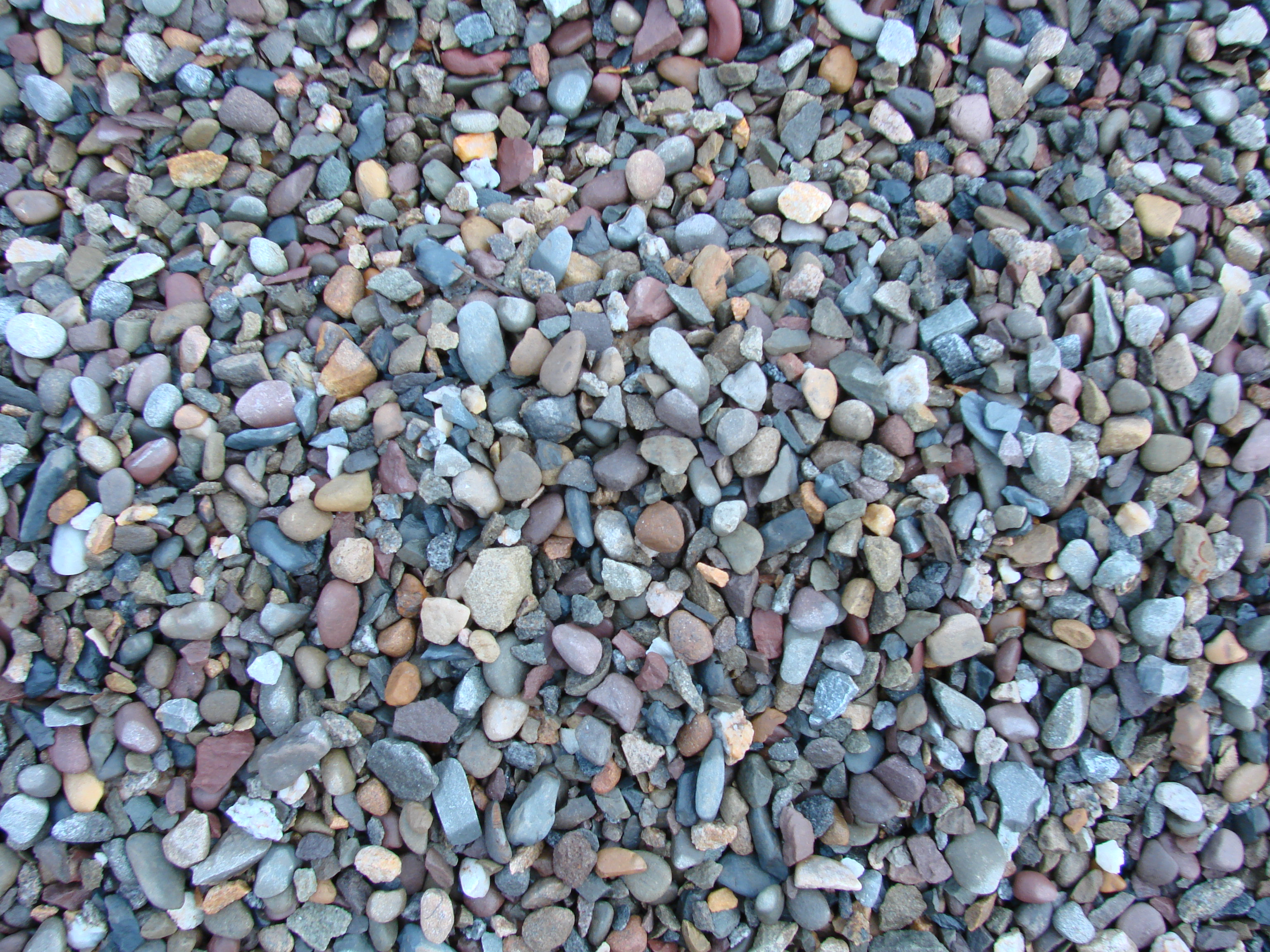 Crushed Stone for landscaping.