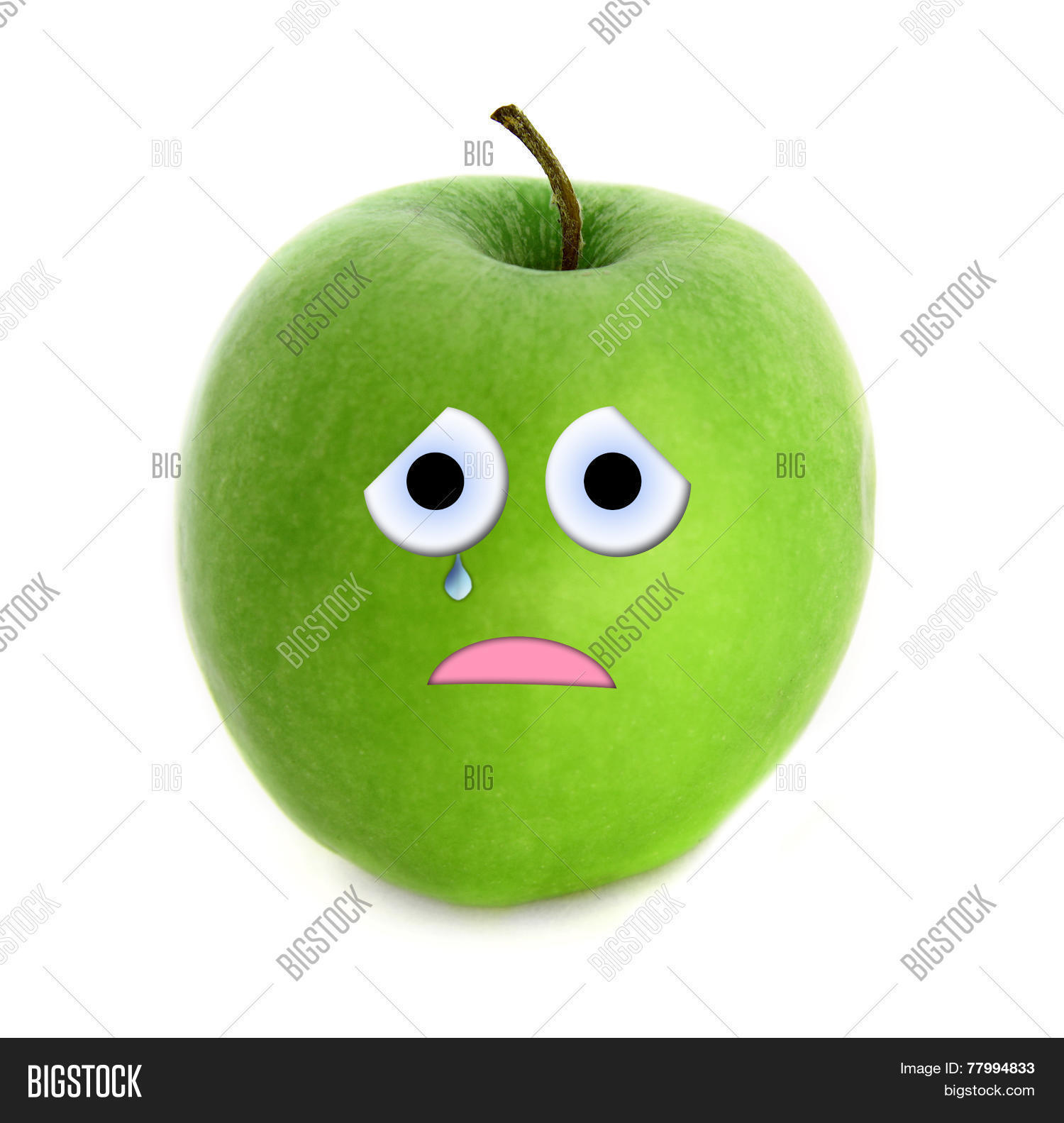 Crying Apple Image & Photo | Bigstock