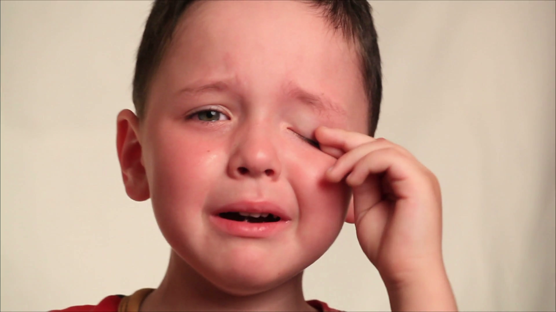 little boy crying Stock Video Footage - VideoBlocks