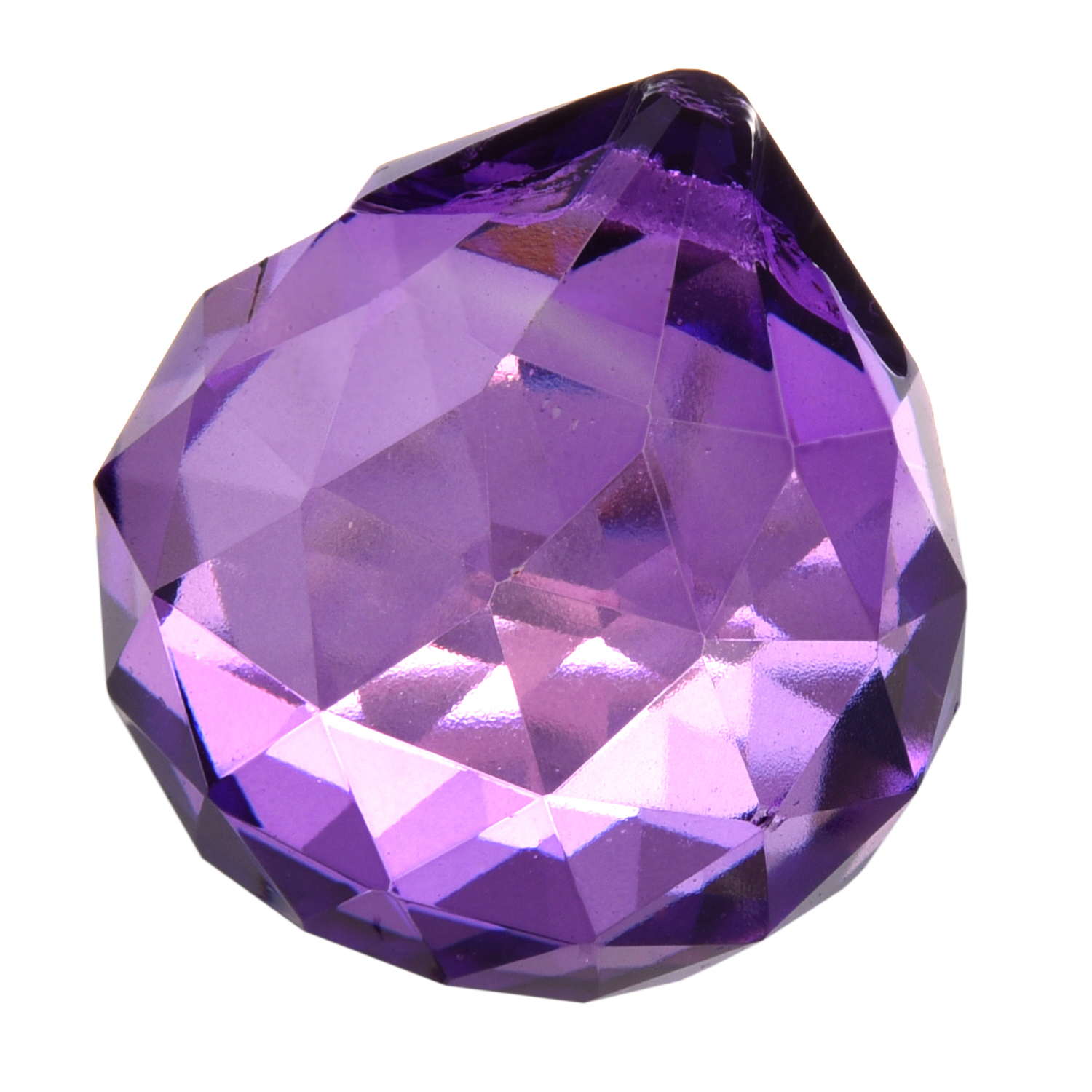 30mm Purple Crystal Ball Prisms AD 190268152761 | eBay