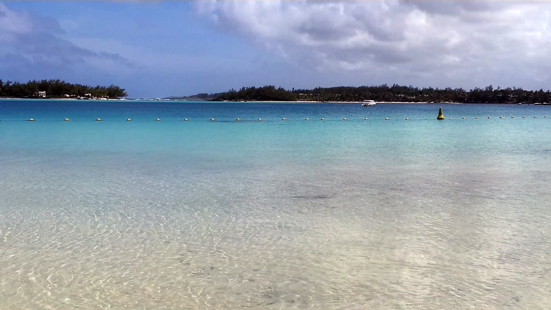 Crystal Clear Water - Blue Bay Beach - Mauritius HD - YouTube