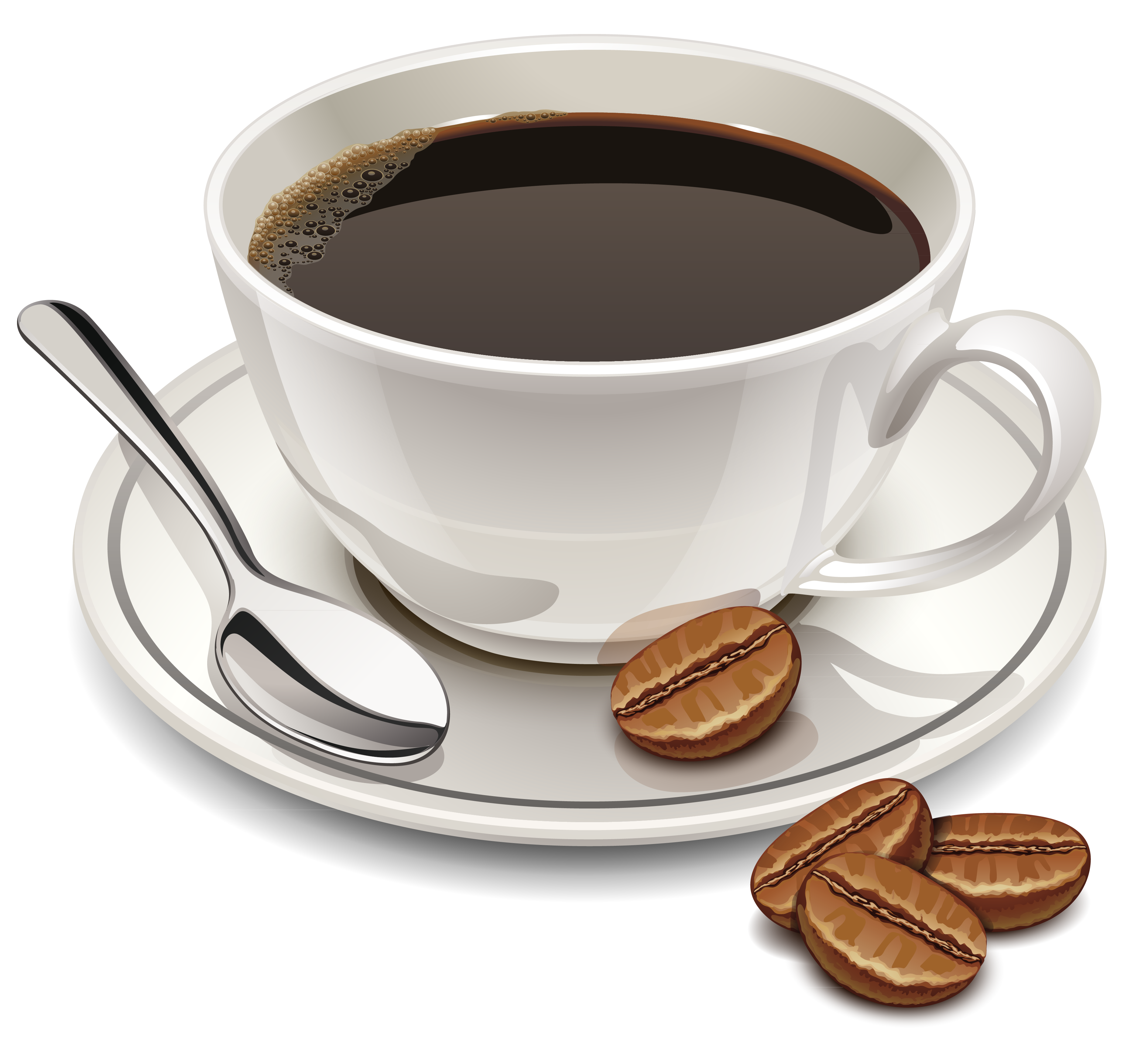 Cup of Coffee PNG Vector Clipart | Еда, продукты, фрукты, овощи ...