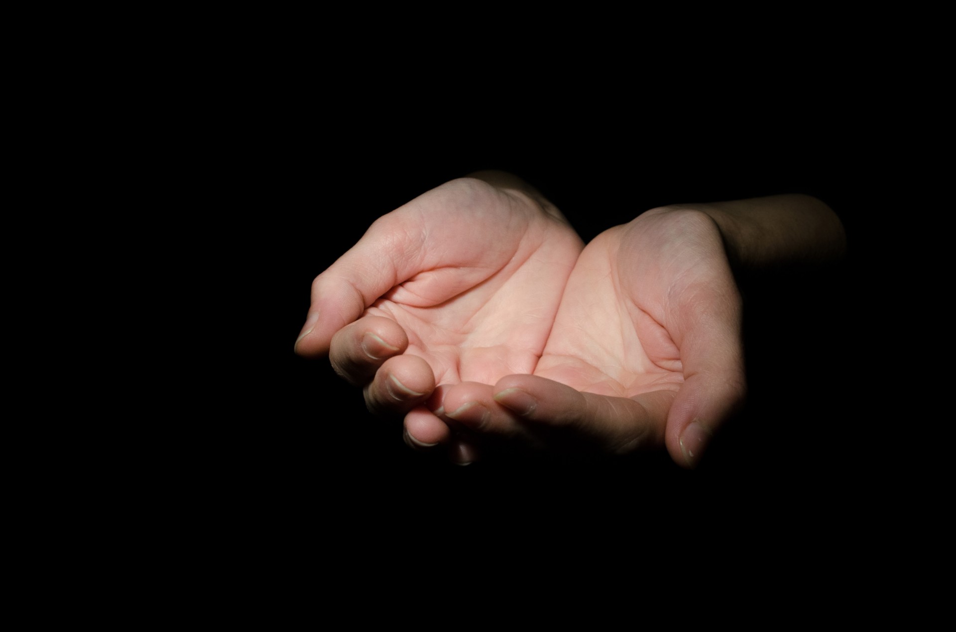 Outstretched Cupped Hands Free Stock Photo - Public Domain Pictures