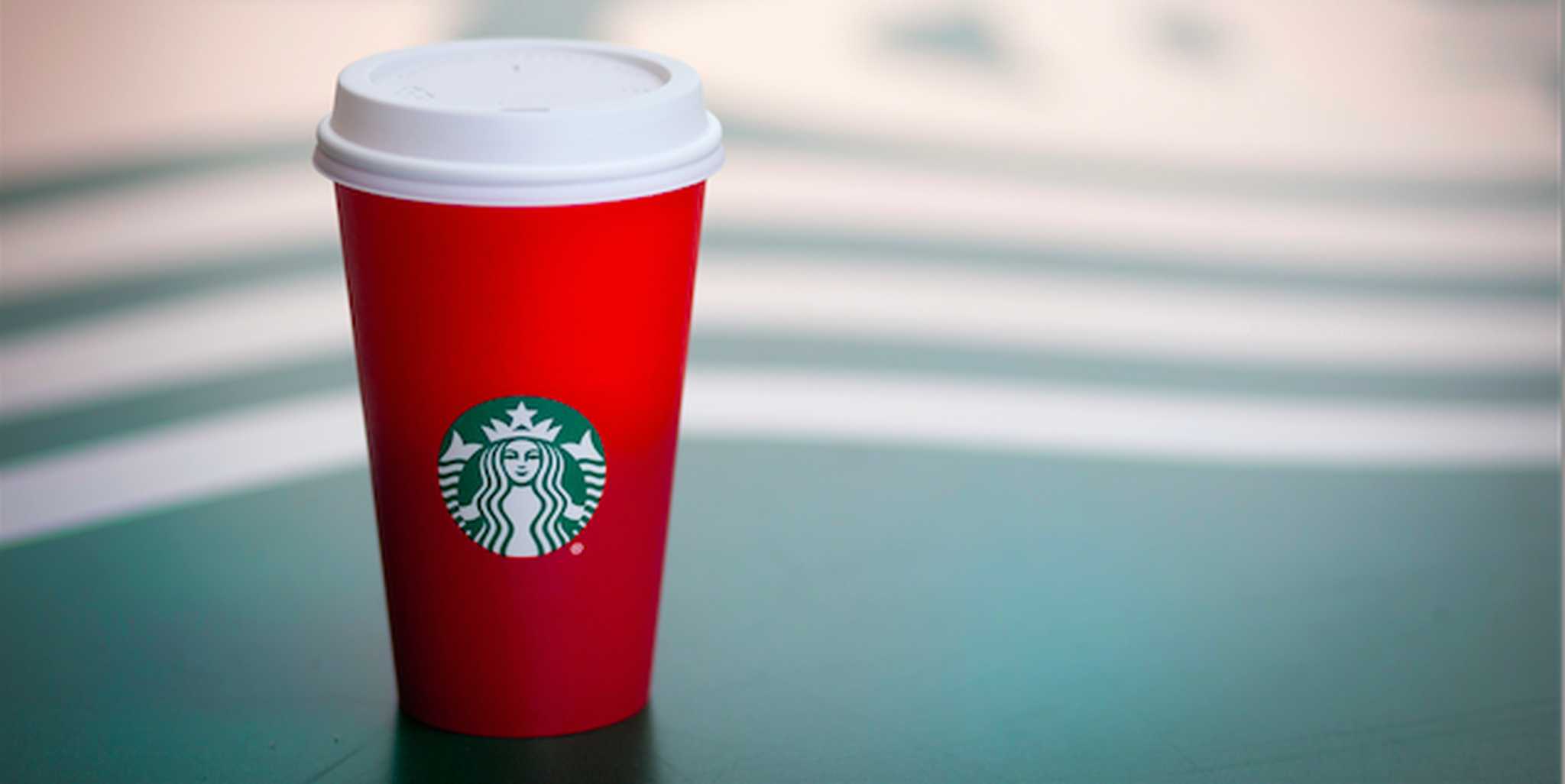 Here's proof no one was actually offended by Starbucks' holiday cups ...