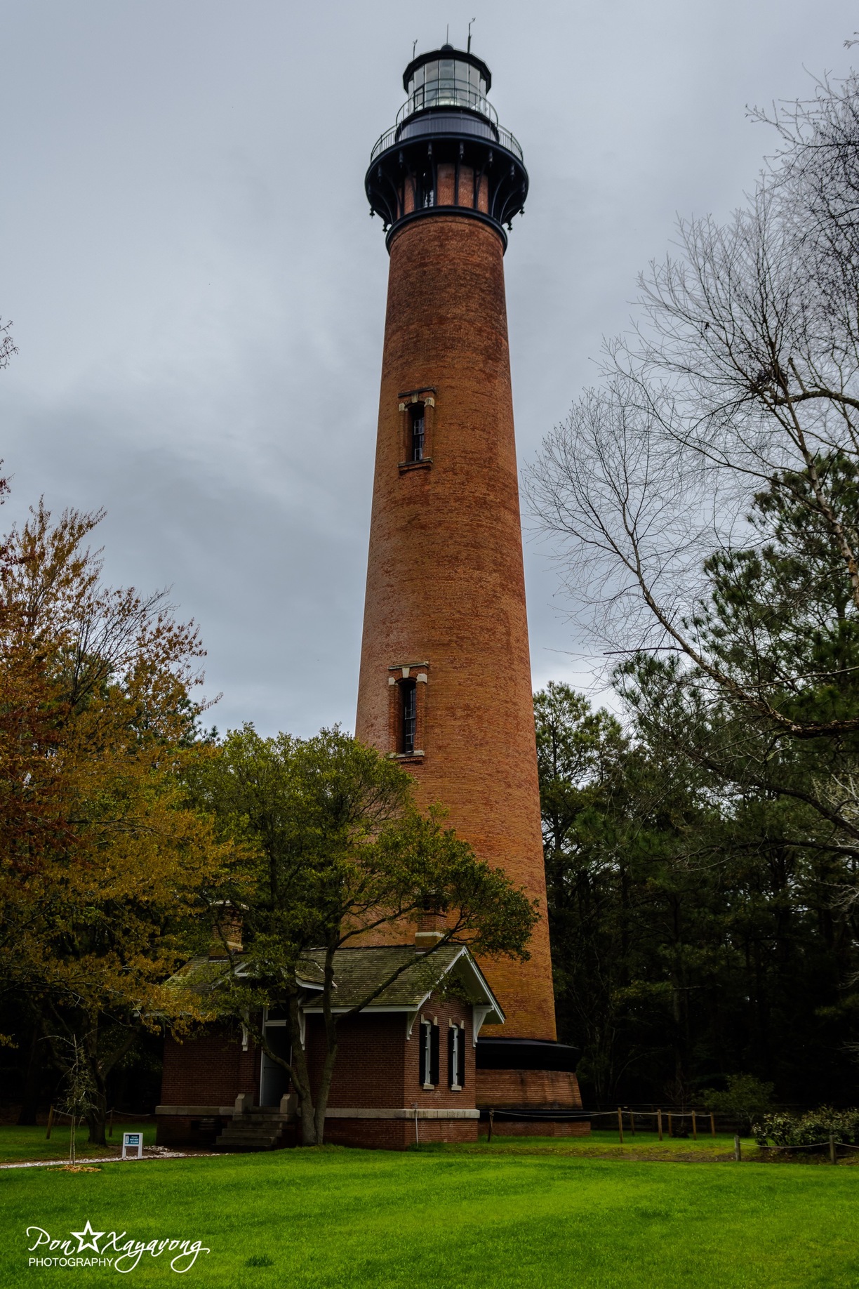 Currituck Beach Lighthouse and Museum, Corolla, North Carolina - A...