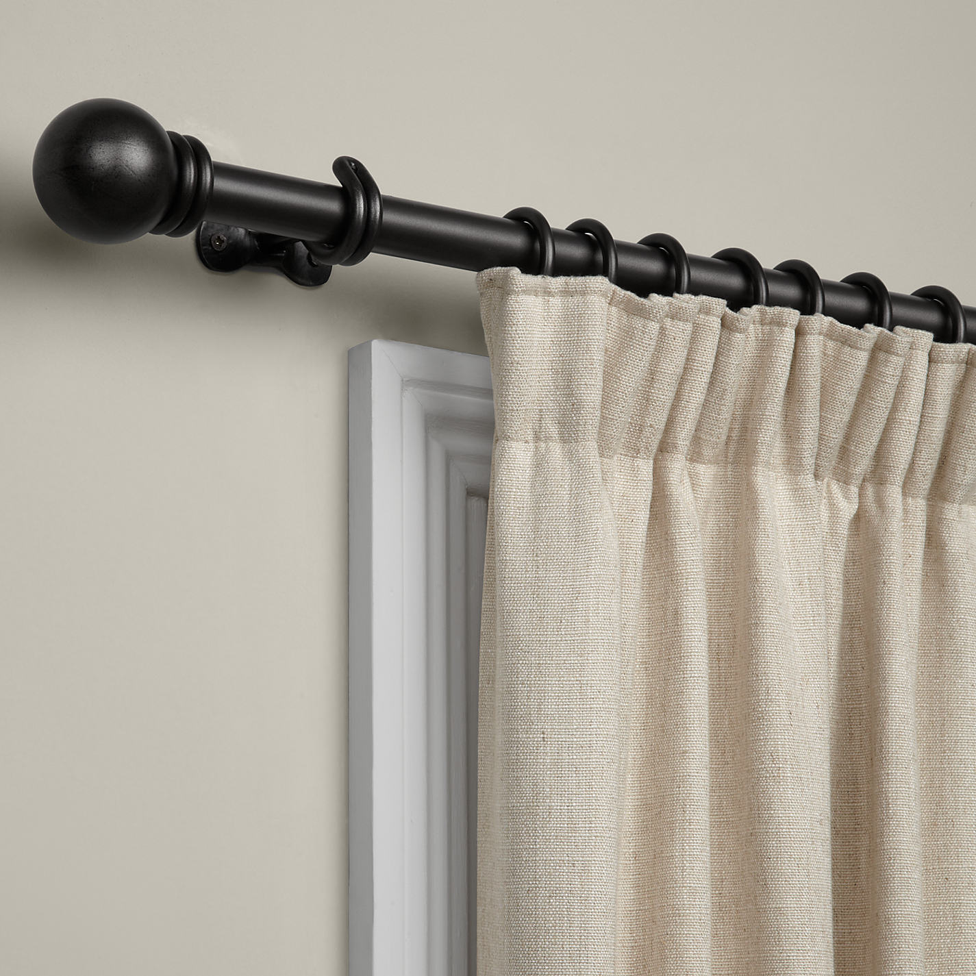 Minimalist Curtain Poles Idea - Decoration Channel